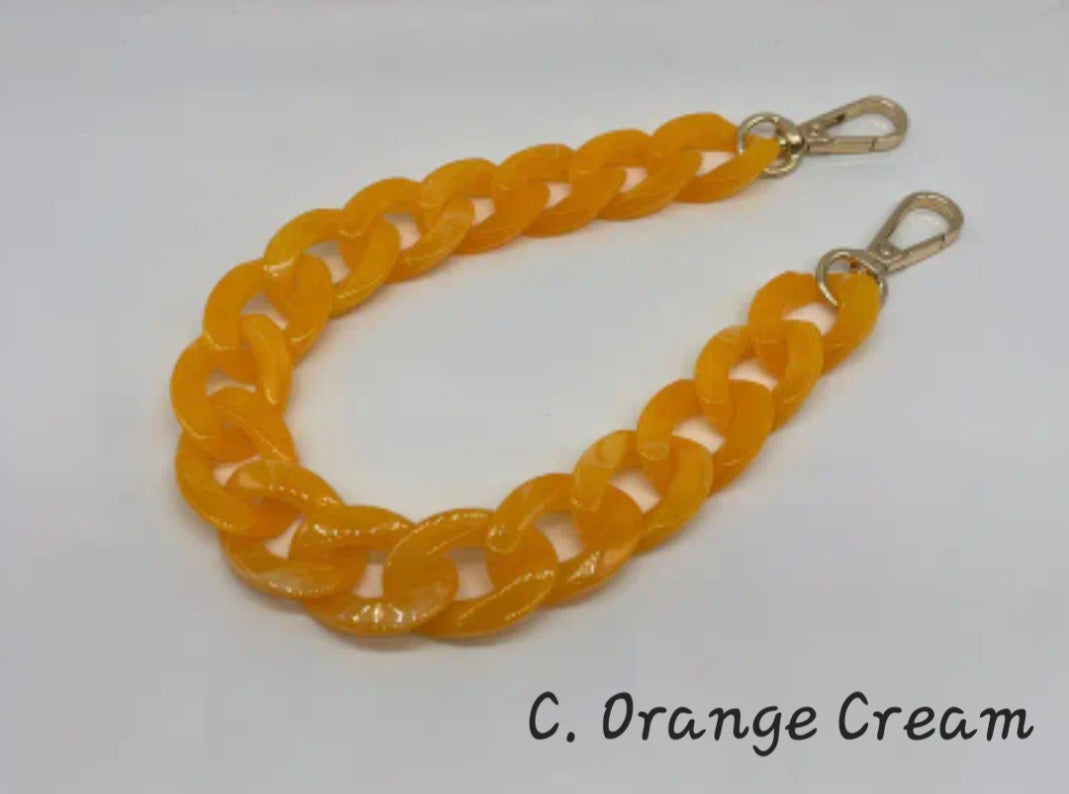 Acrylic and Resin Bag Chains