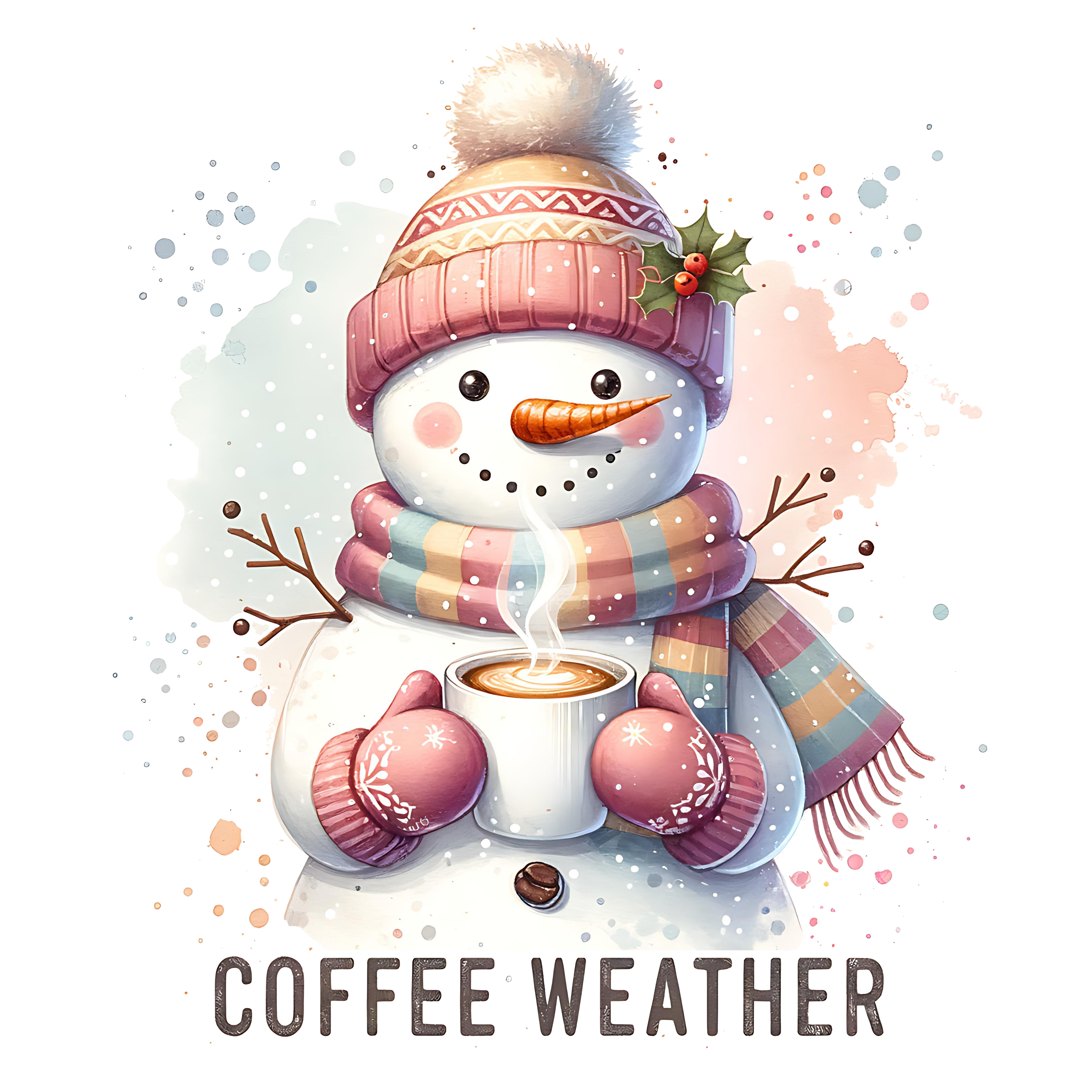 Custom Winter Vibes T-Shirt | Made-to-Order DTF Printed Cozy Winter Apparel