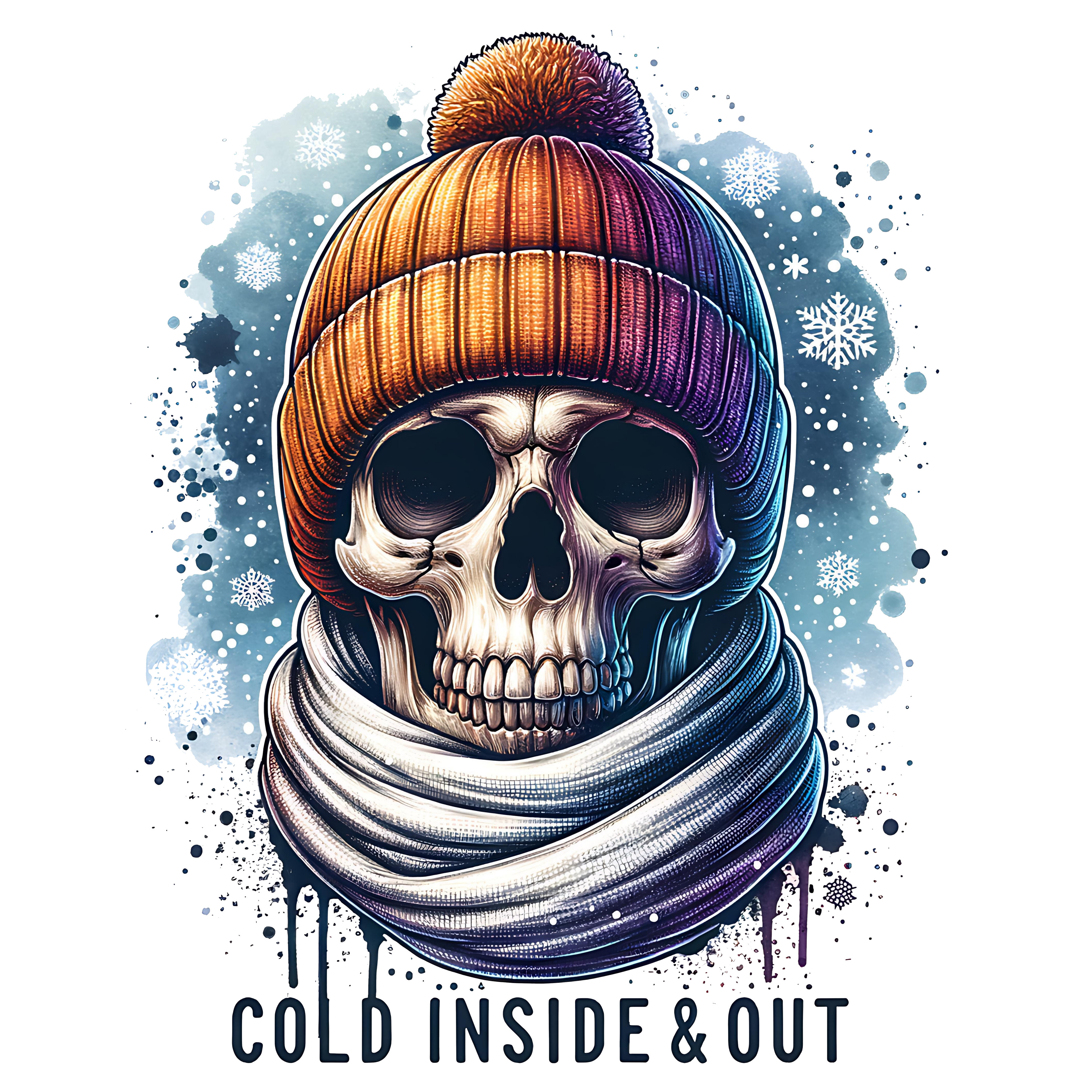 Custom Winter Vibes T-Shirt | Made-to-Order DTF Printed Cozy Winter Apparel