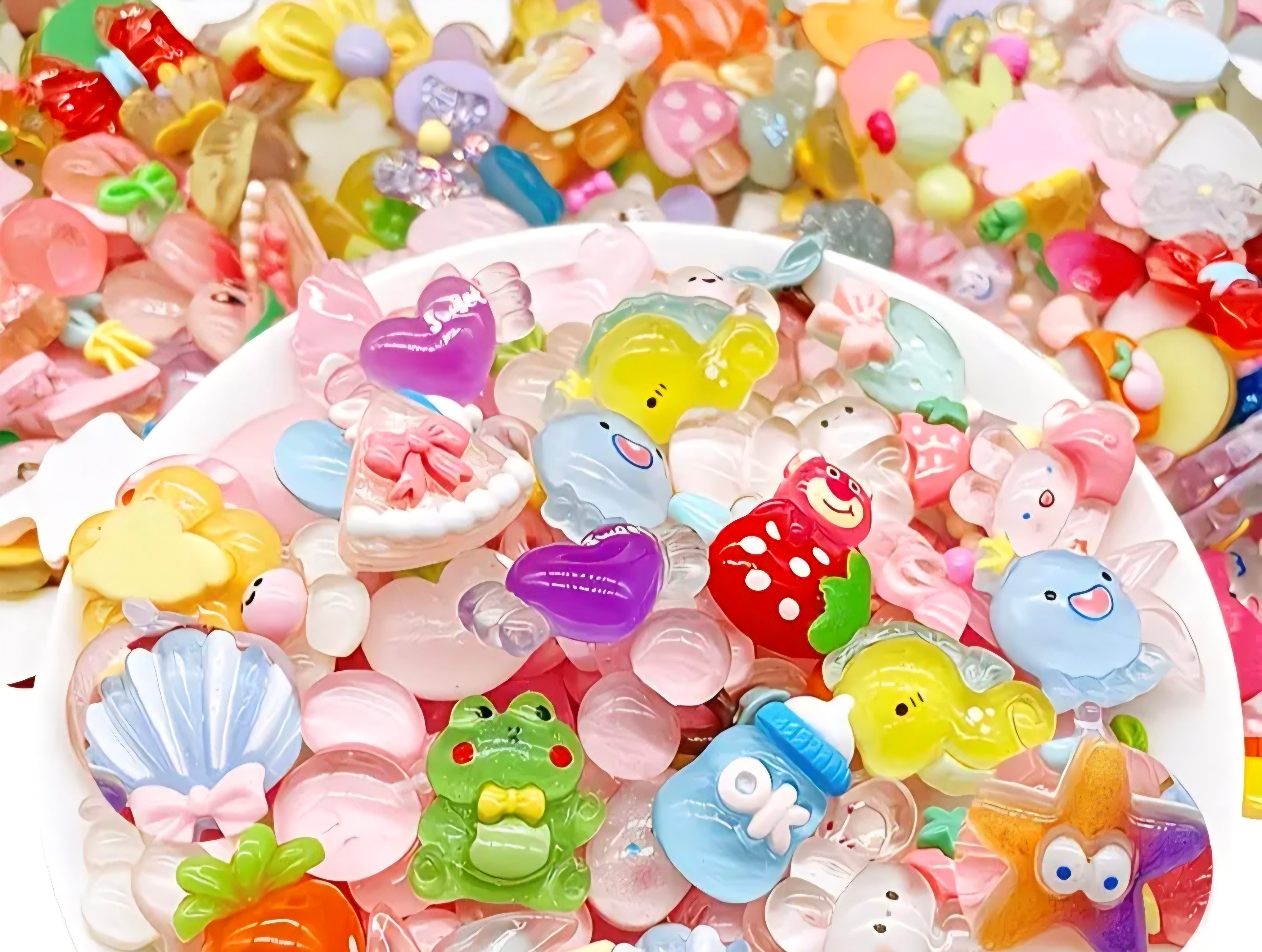 Resin Flatback Charms For DIY