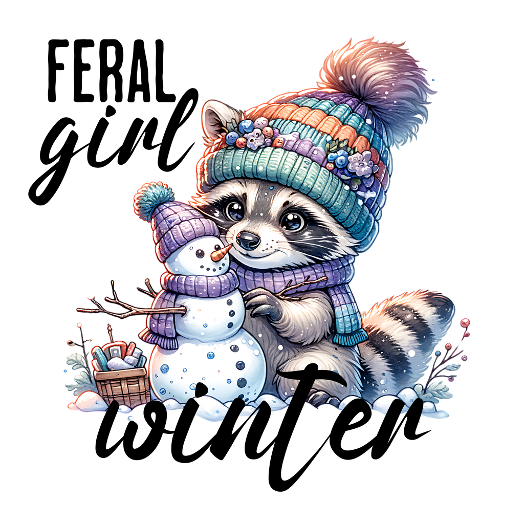 Custom Winter Vibes T-Shirt | Made-to-Order DTF Printed Cozy Winter Apparel