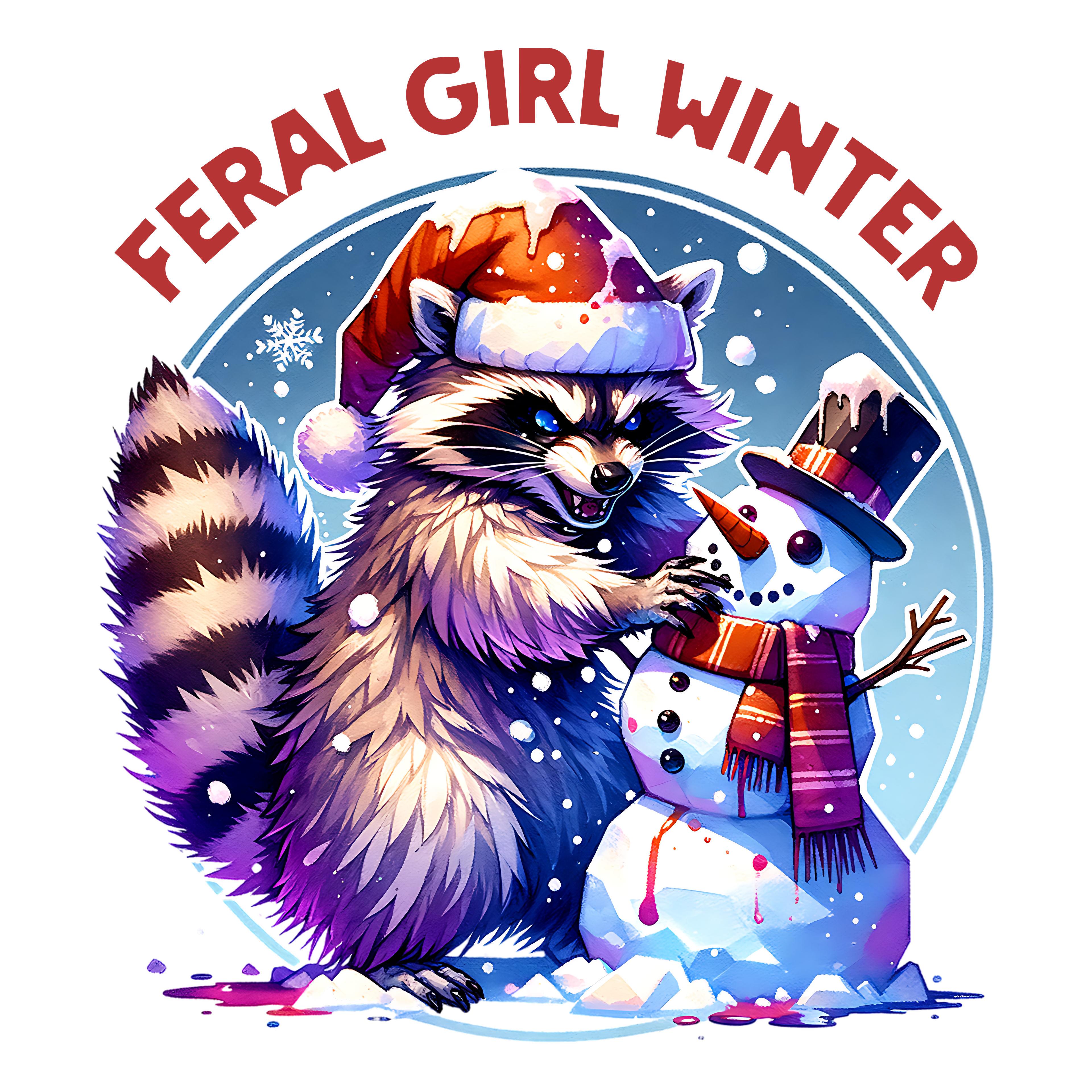 Custom Winter Vibes T-Shirt | Made-to-Order DTF Printed Cozy Winter Apparel