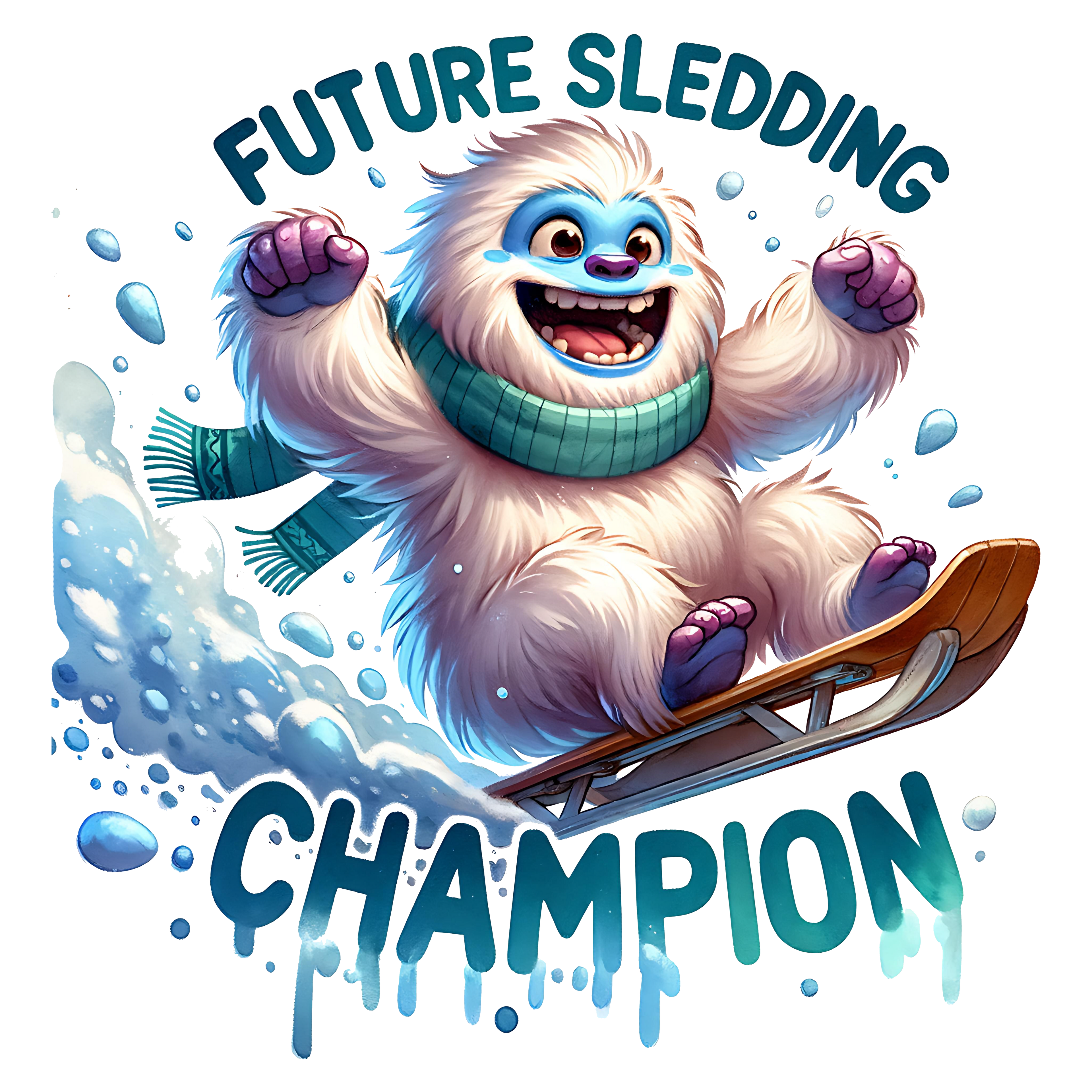 Custom Winter Vibes T-Shirt | Made-to-Order DTF Printed Cozy Winter Apparel