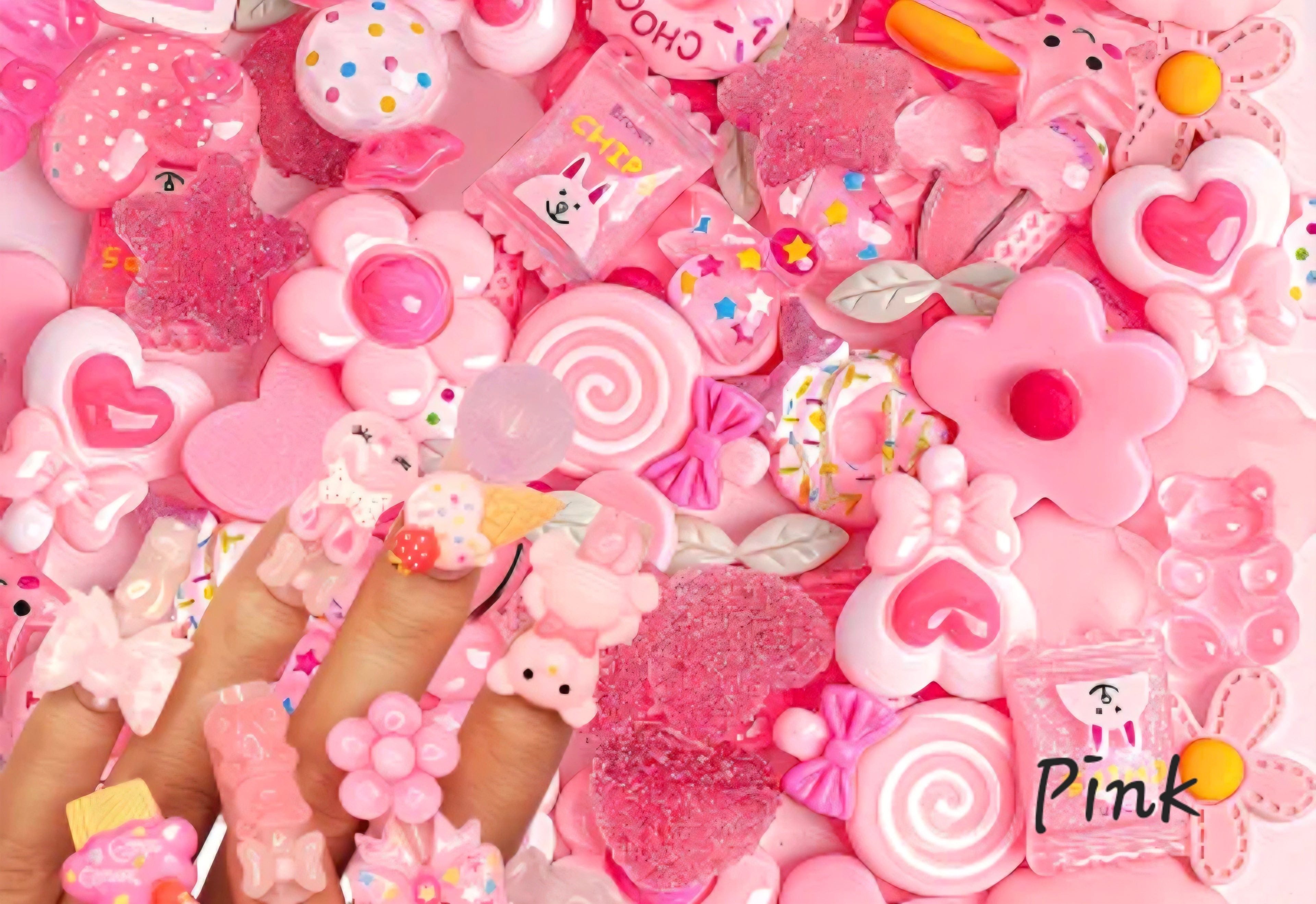 Resin Flatback Charms For DIY