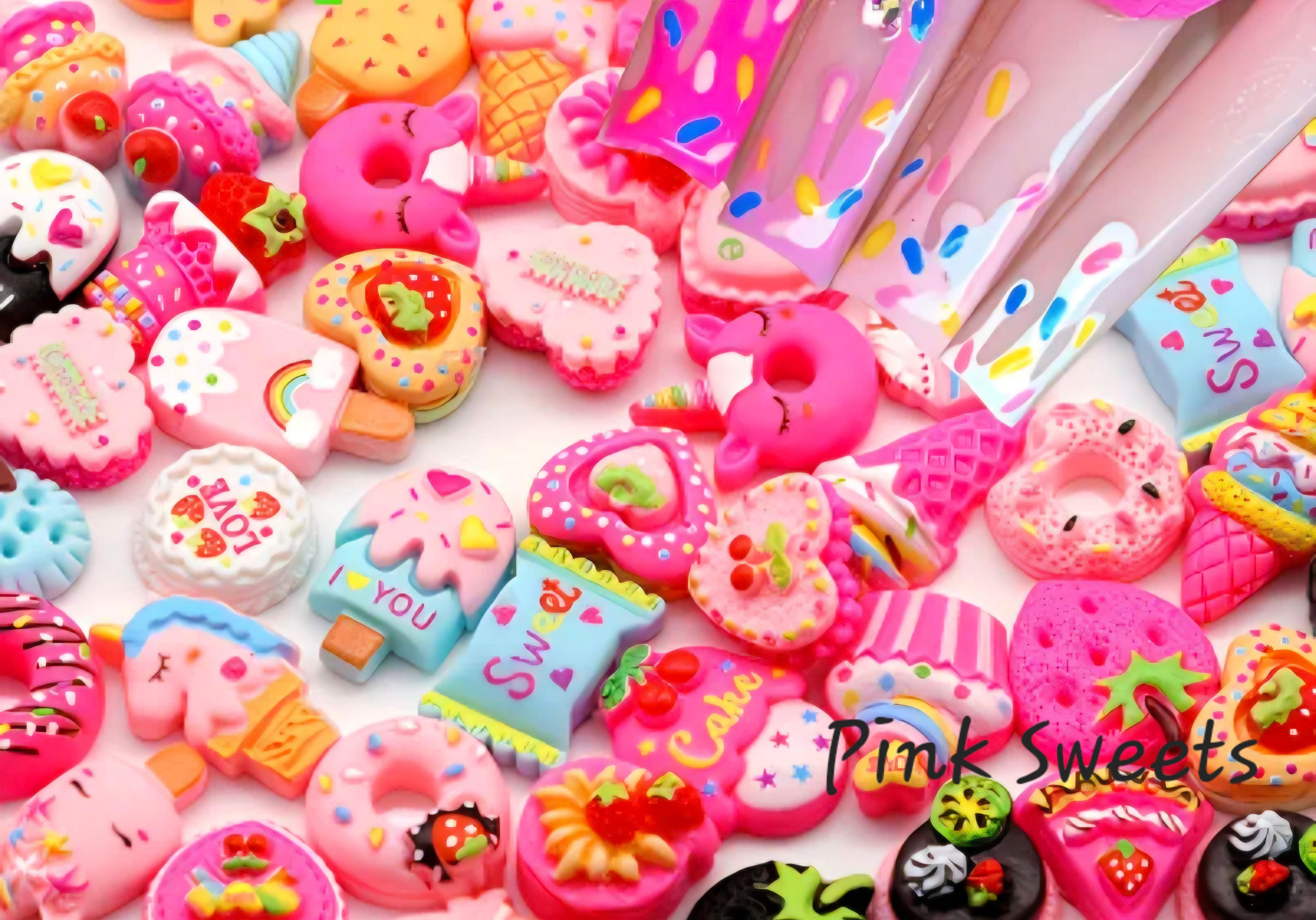 Resin Flatback Charms For DIY