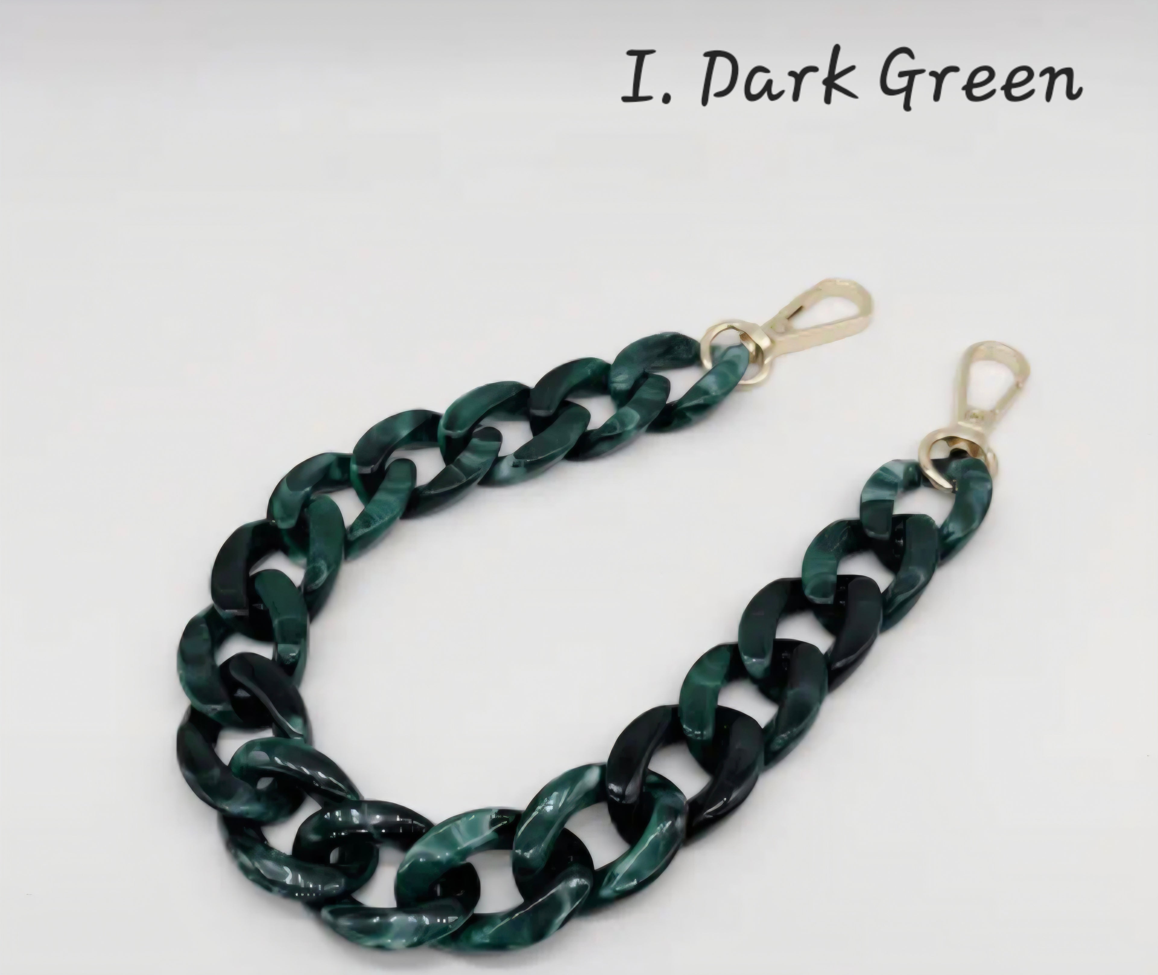 Acrylic and Resin Bag Chains