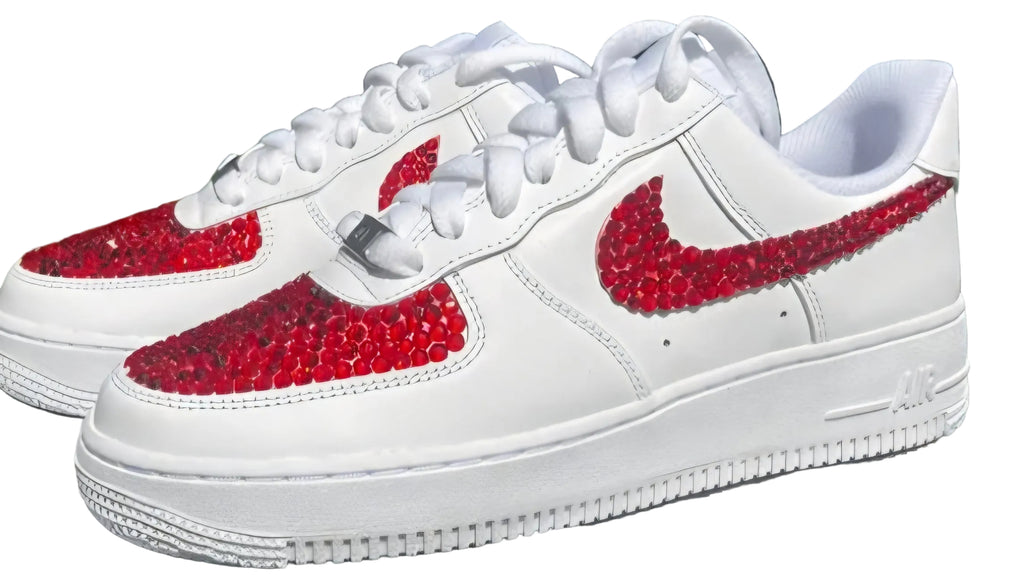 Custom Bling Air Force 1s