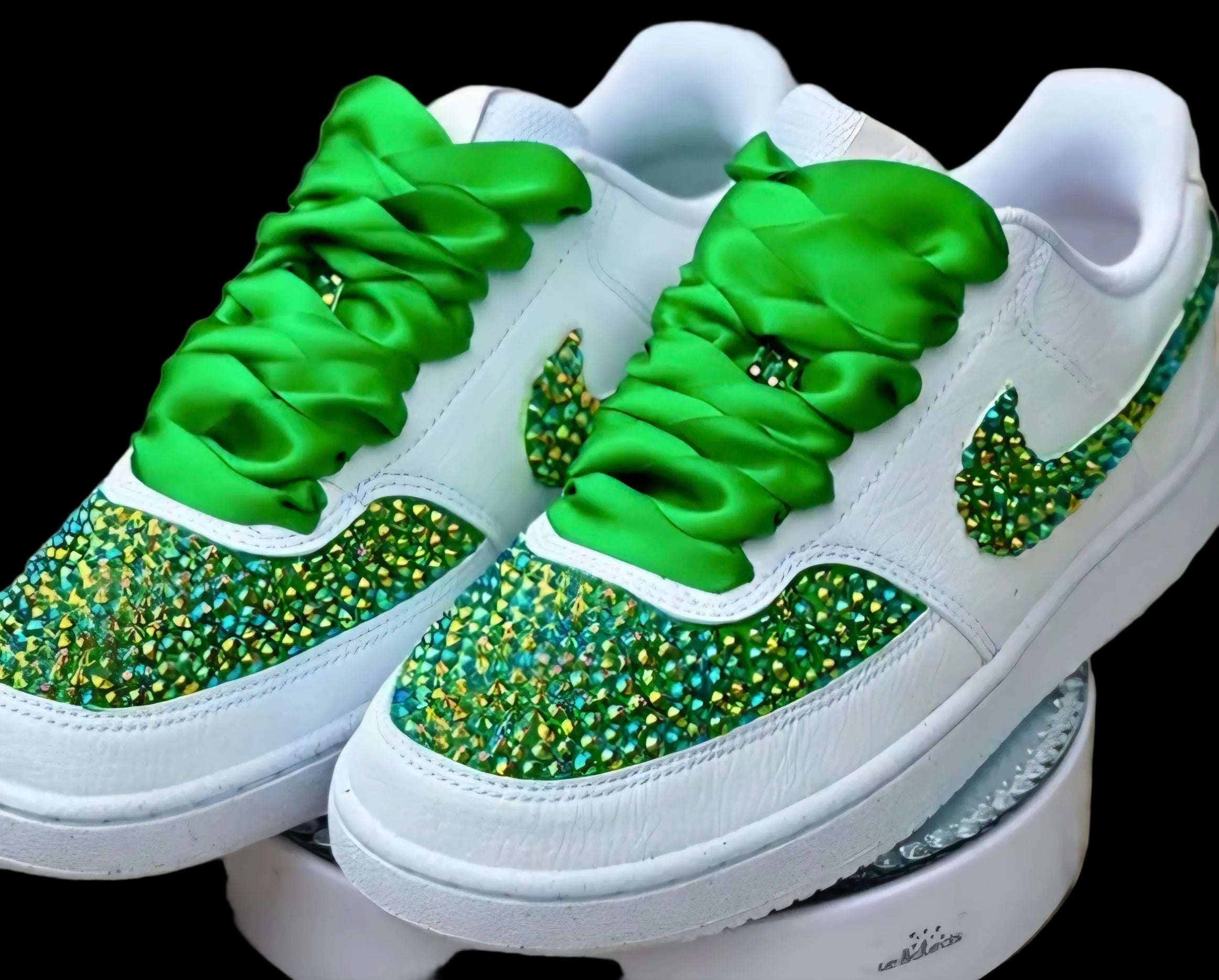 Custom Bling Air Force 1s