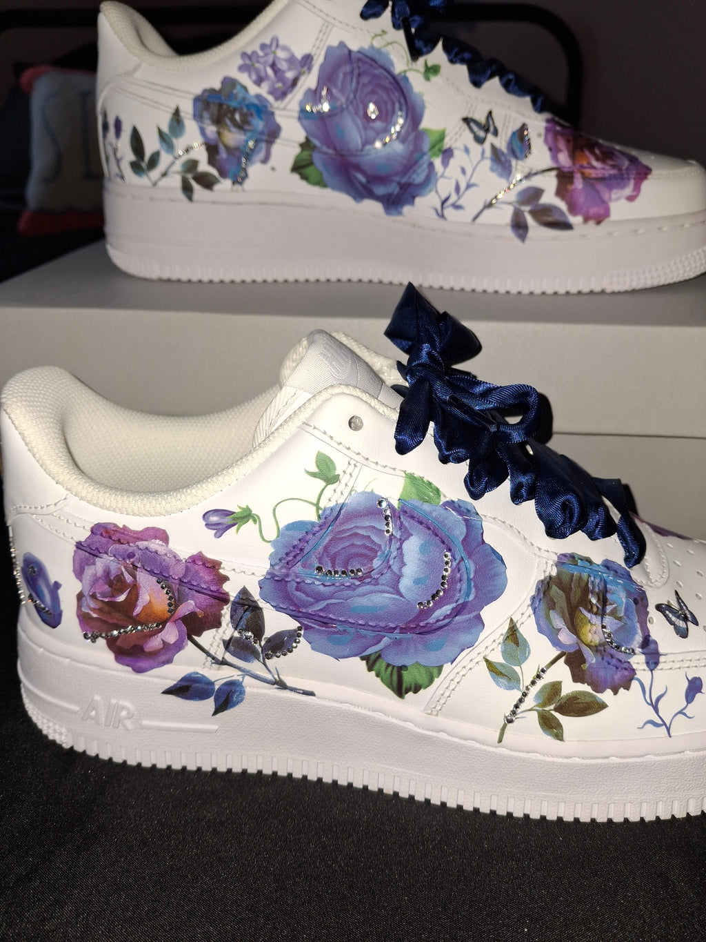 Custom Mixed-Media Air Force 1 Sneakers | Paint, Tattoos & More