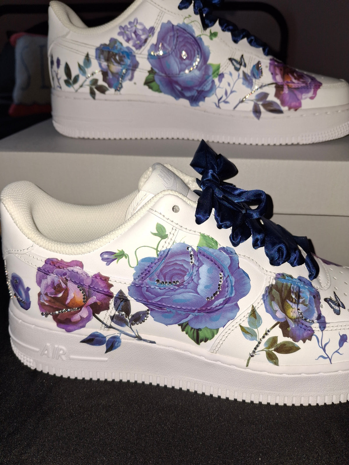 Custom Mixed-Media Air Force 1 Sneakers | Paint, Tattoos & More