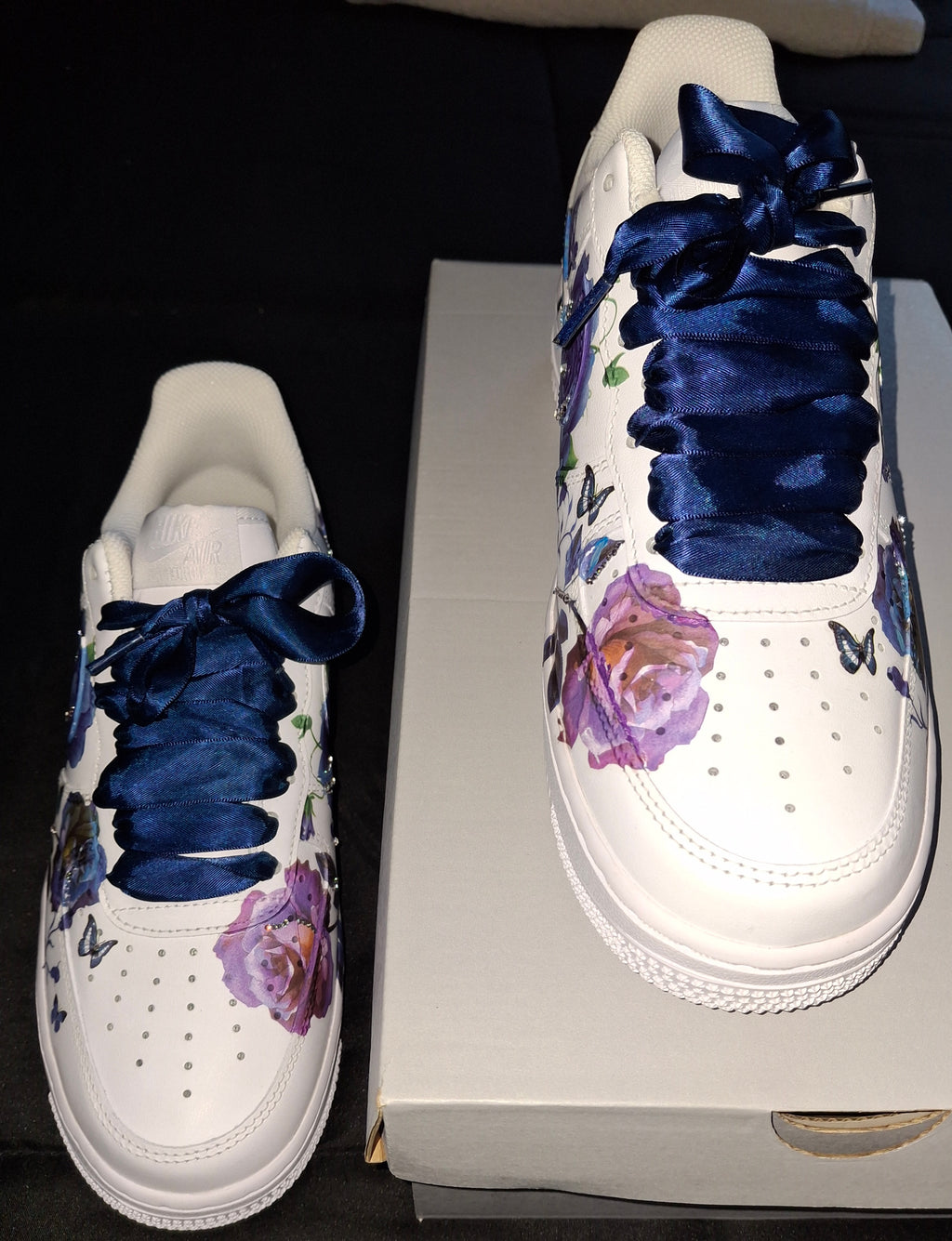 Custom Mixed-Media Air Force 1 Sneakers | Paint, Tattoos & More