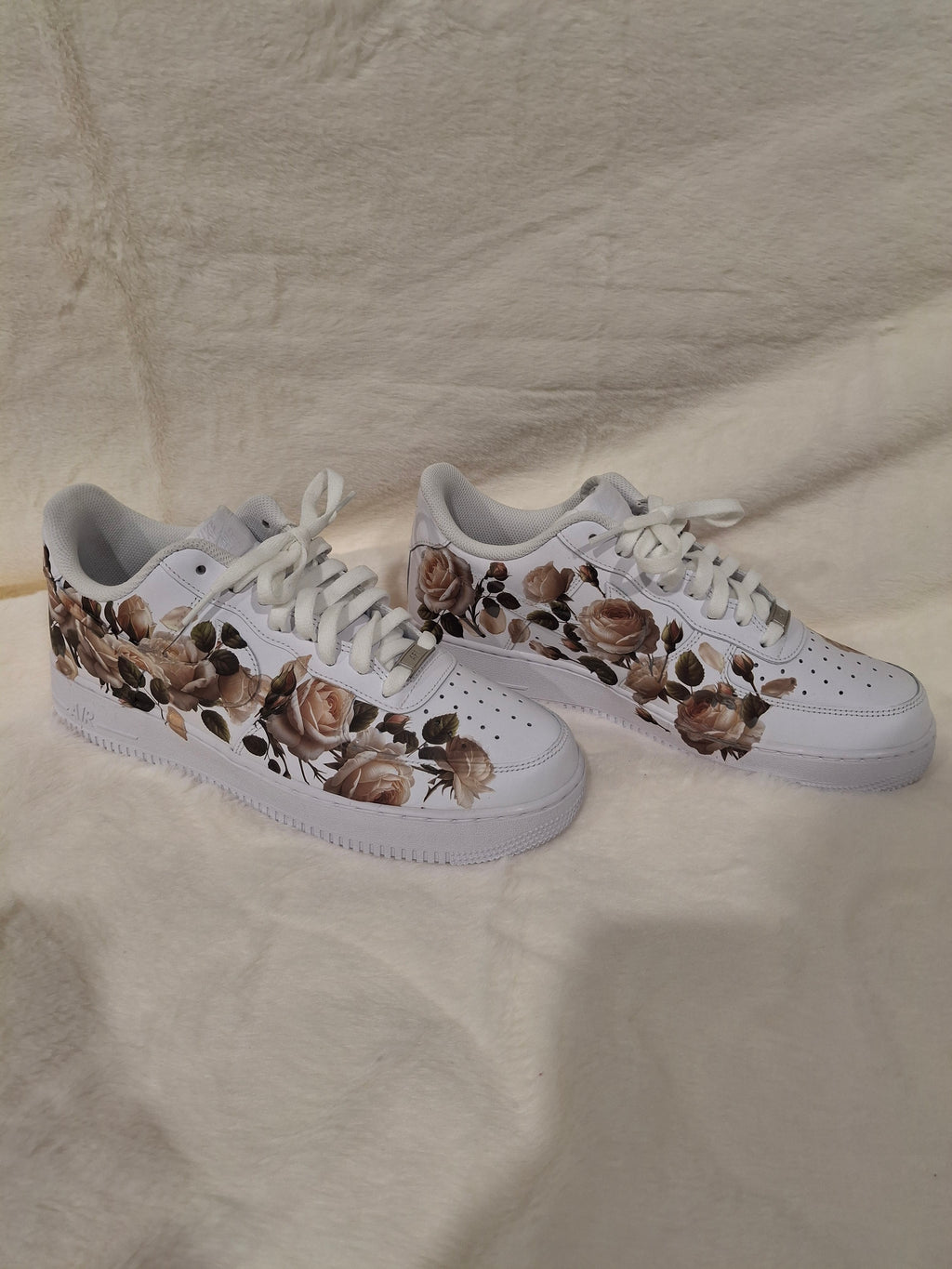 Custom graphic Air Force One kids sneakers for prom and special occasions by Dressed and Done