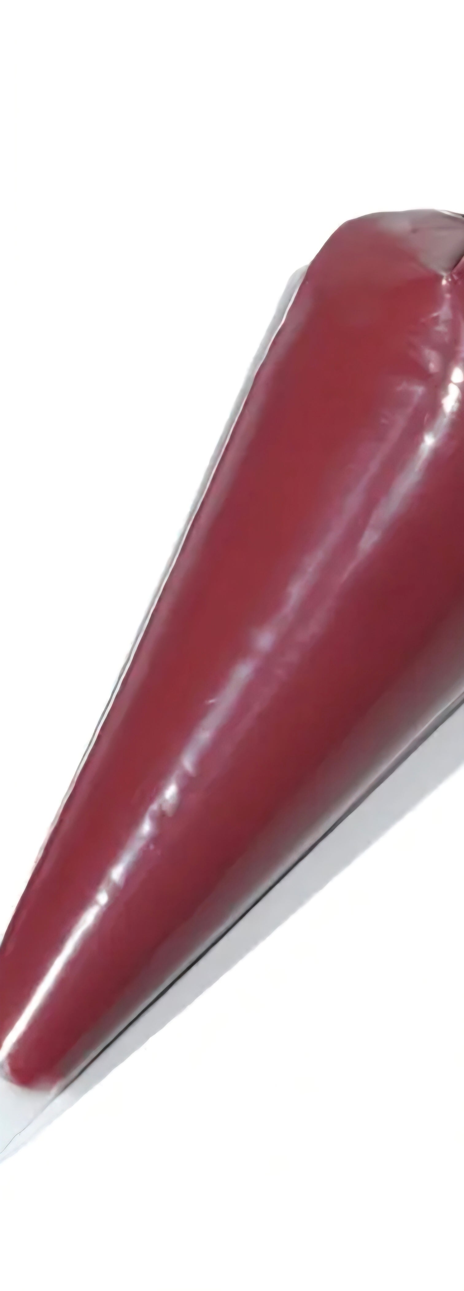 Wine colored decoden  cream glue tube on a  white background