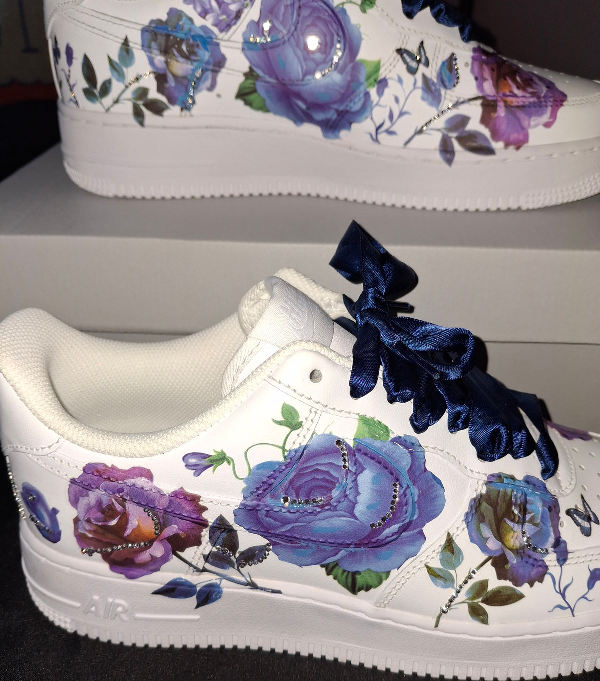Custom Mixed-Media Air Force 1 Sneakers | Paint, Tattoos & More