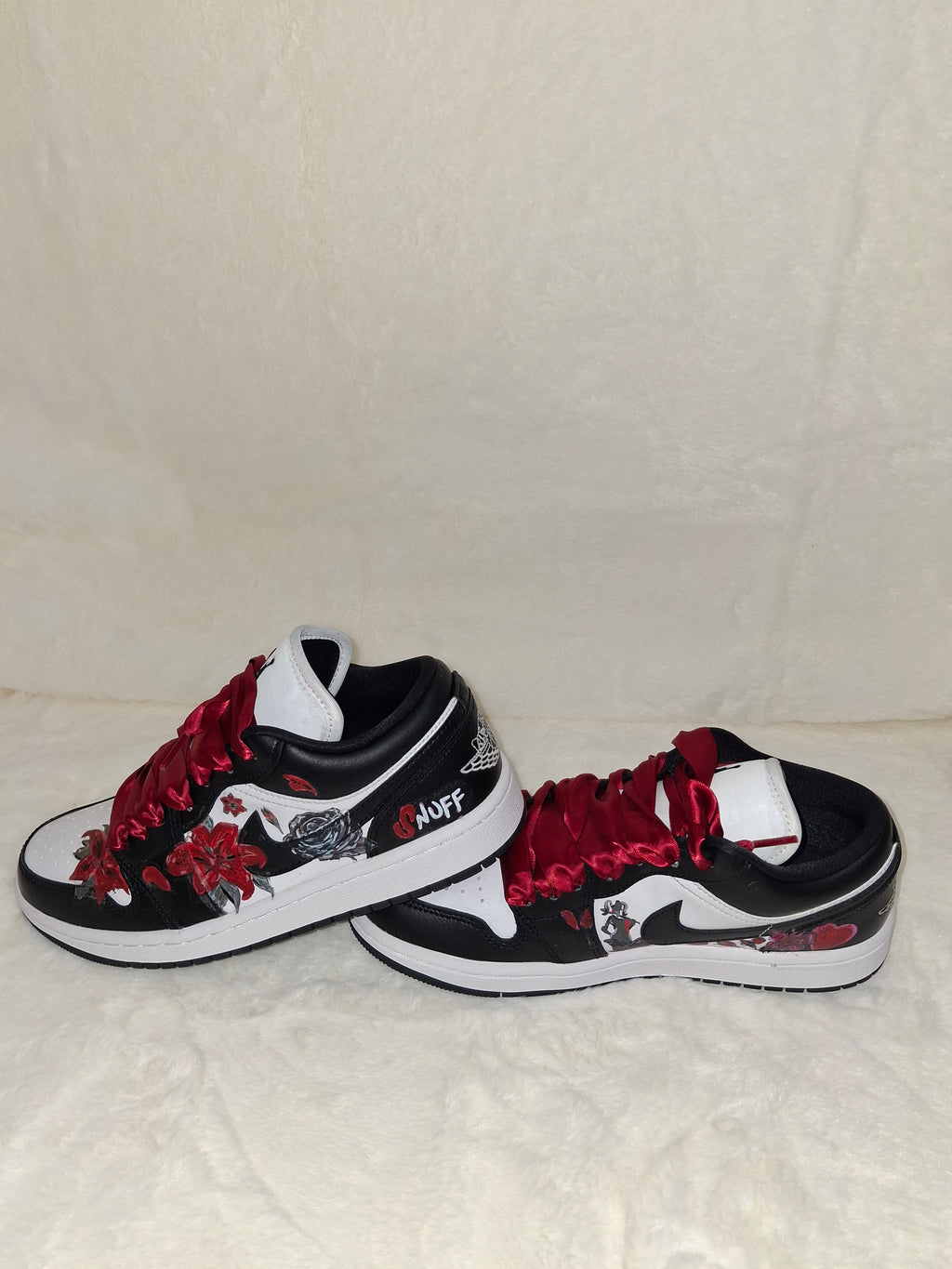 Jordan 8 Custom Pattern CUSTOM HAND-PAINTED SNEAKERS — YOUR STYLE, YOUR DESIGN – Dressed And Done