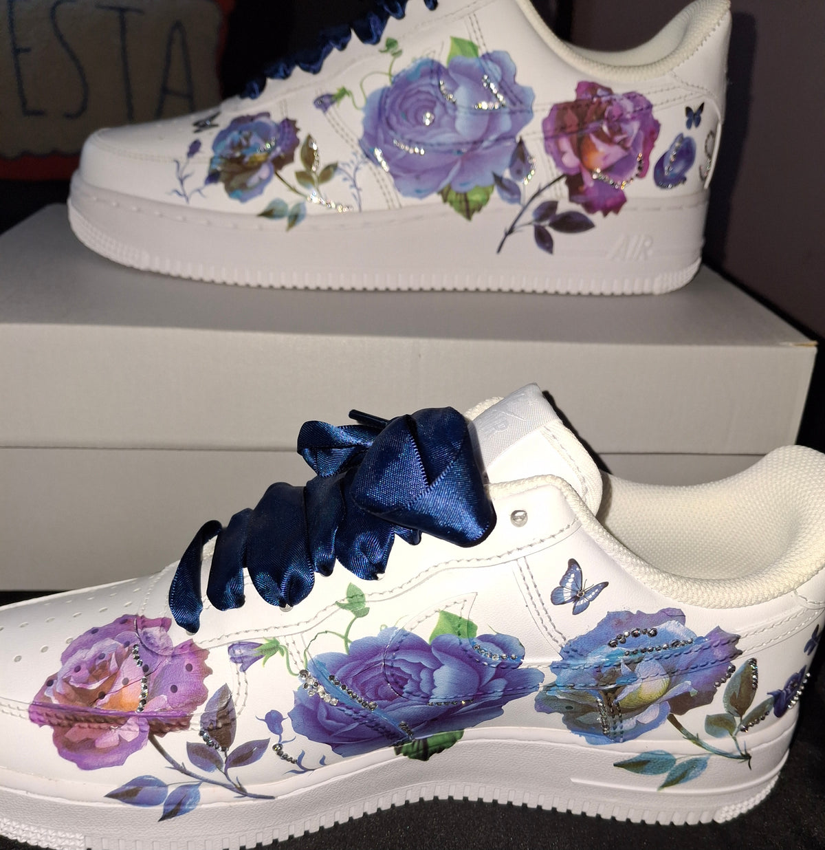 Custom Mixed-Media Air Force 1 Sneakers | Paint, Tattoos & More