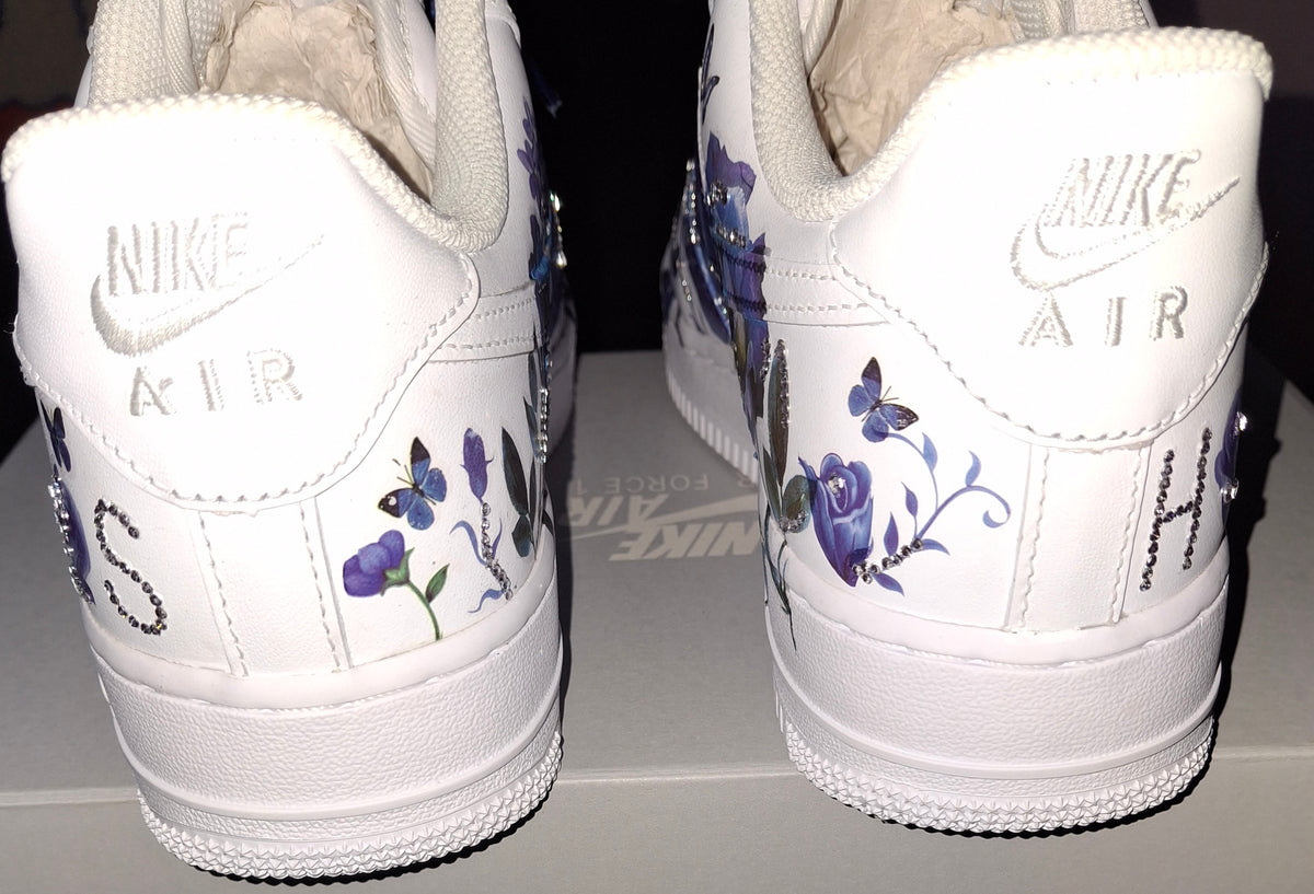Custom Mixed-Media Air Force 1 Sneakers | Paint, Tattoos & More