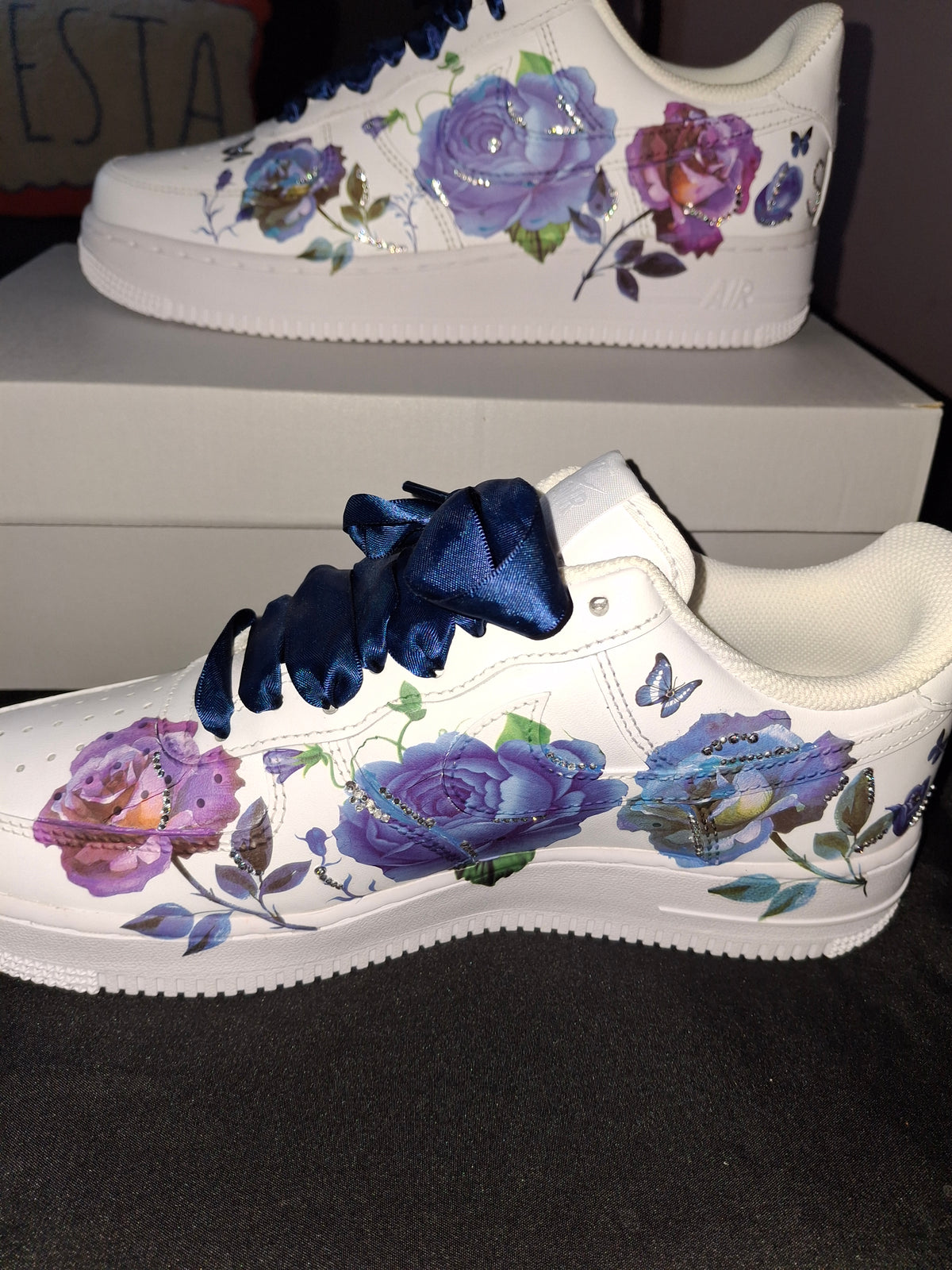 Custom Mixed-Media Air Force 1 Sneakers | Paint, Tattoos & More