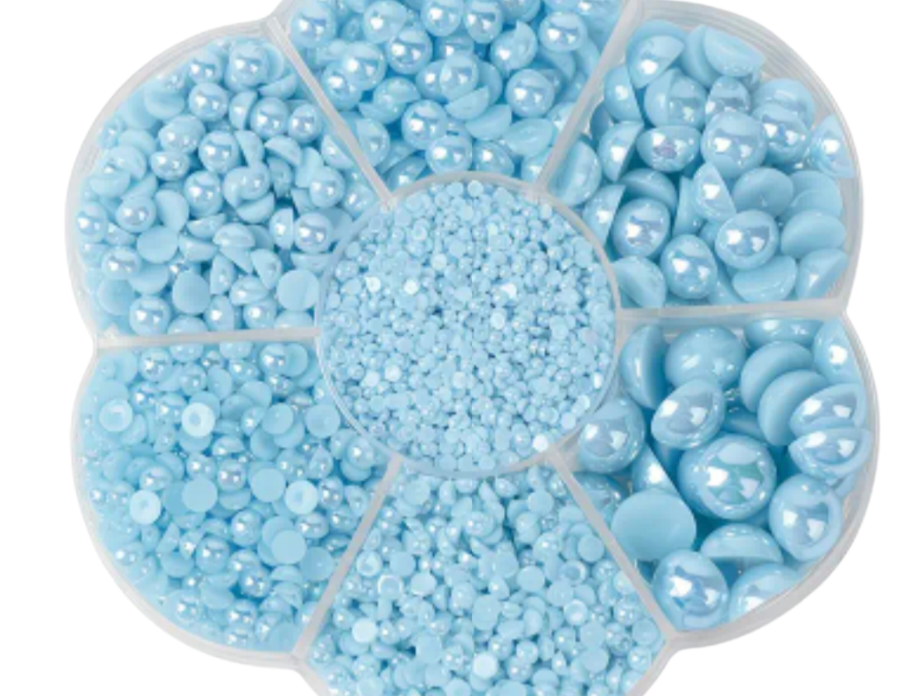 Flatback Pearls for Crafts One Color