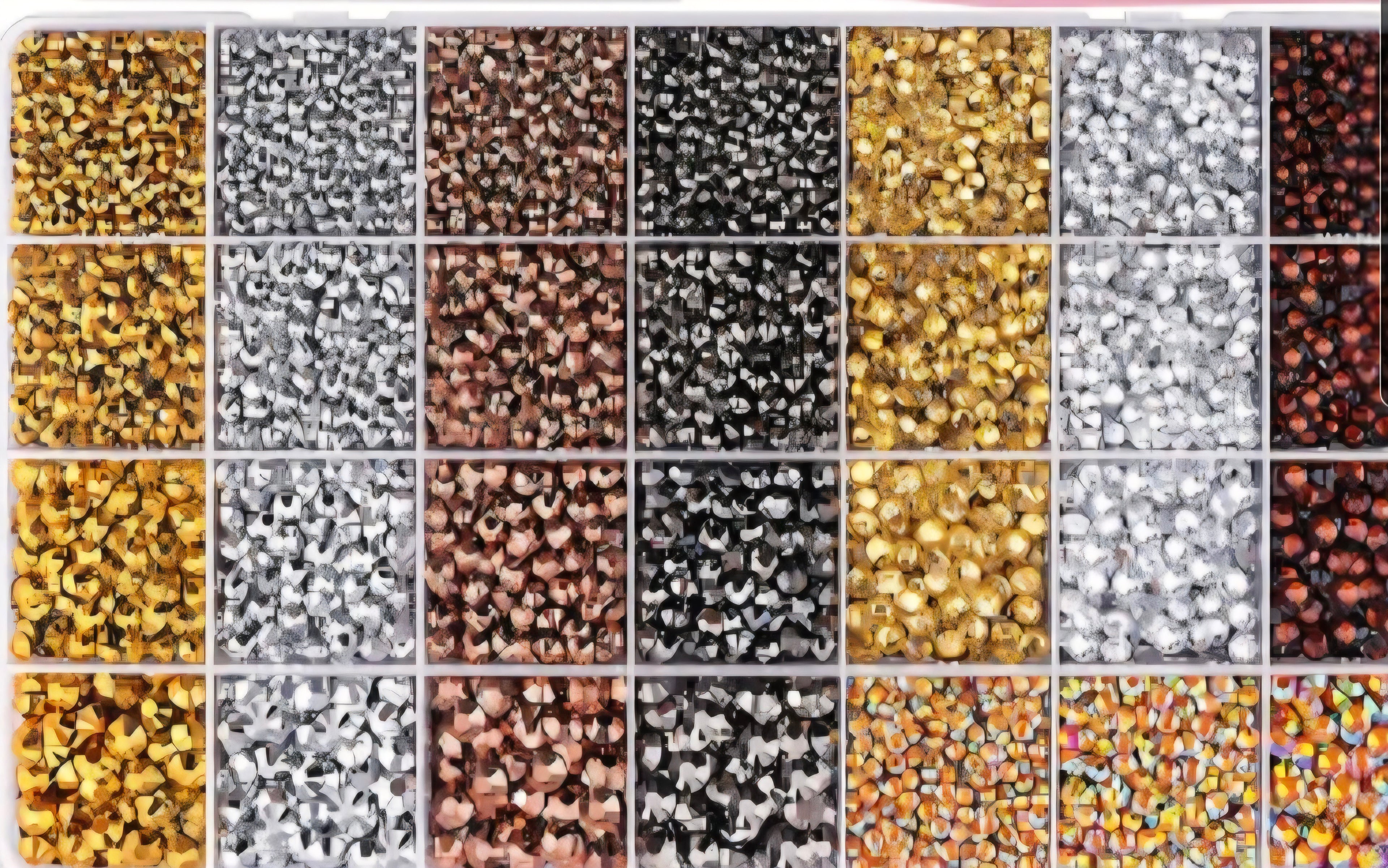 Metal colored mixed size flatback resin rhinestones bulk pack for DIY crafts