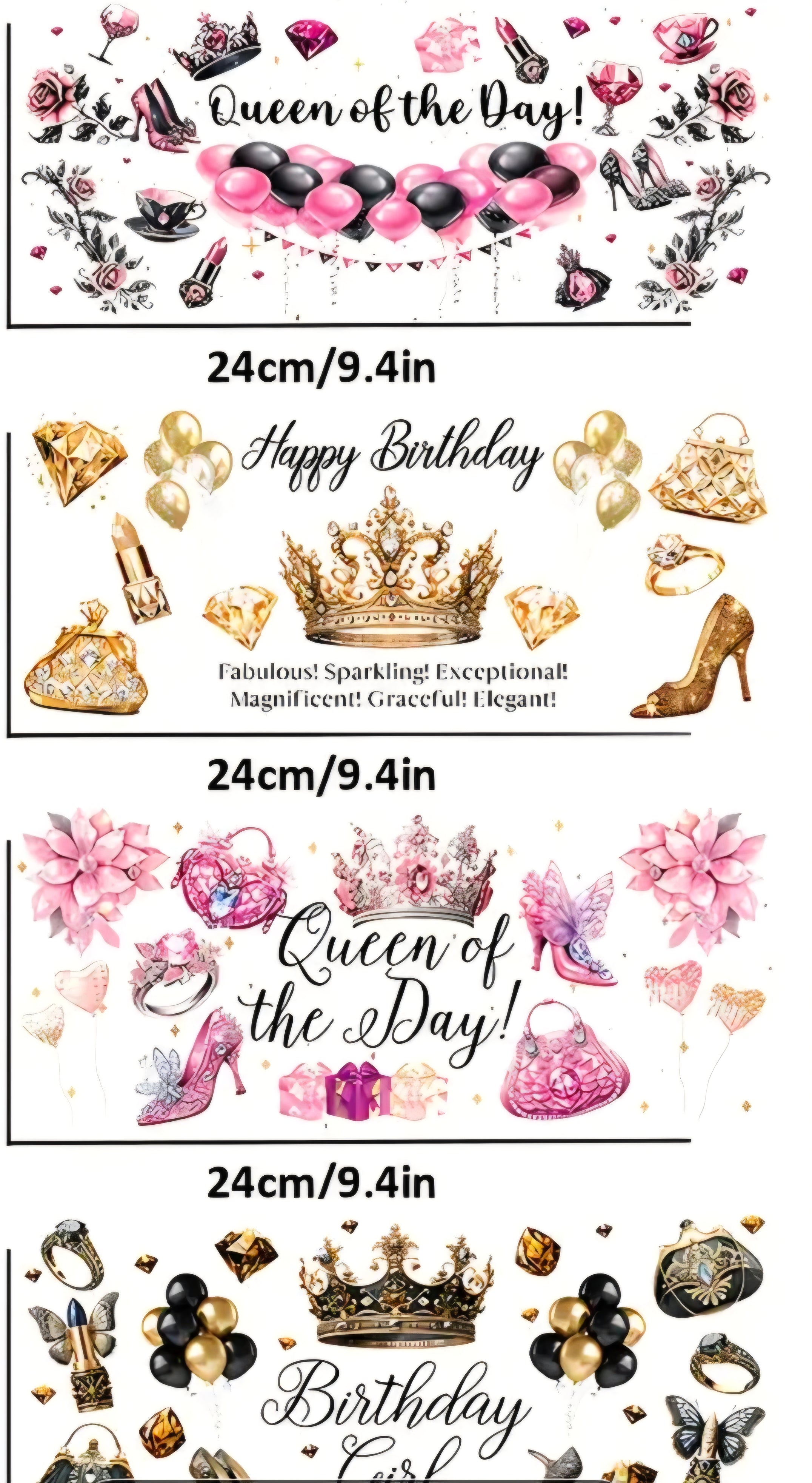 16oz Acrylic Complete Snow Globe Bundle Kit. DIY