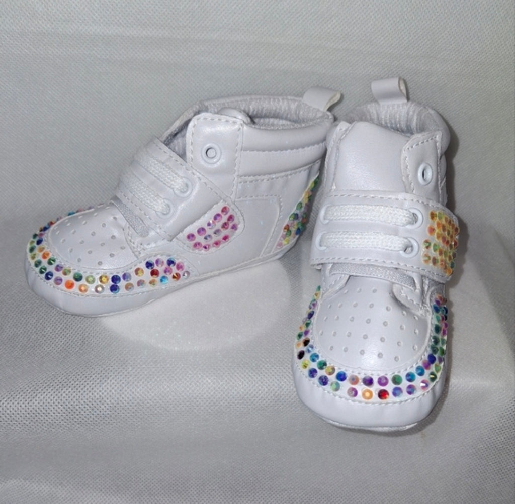 Custom Blinged Baby Shoes