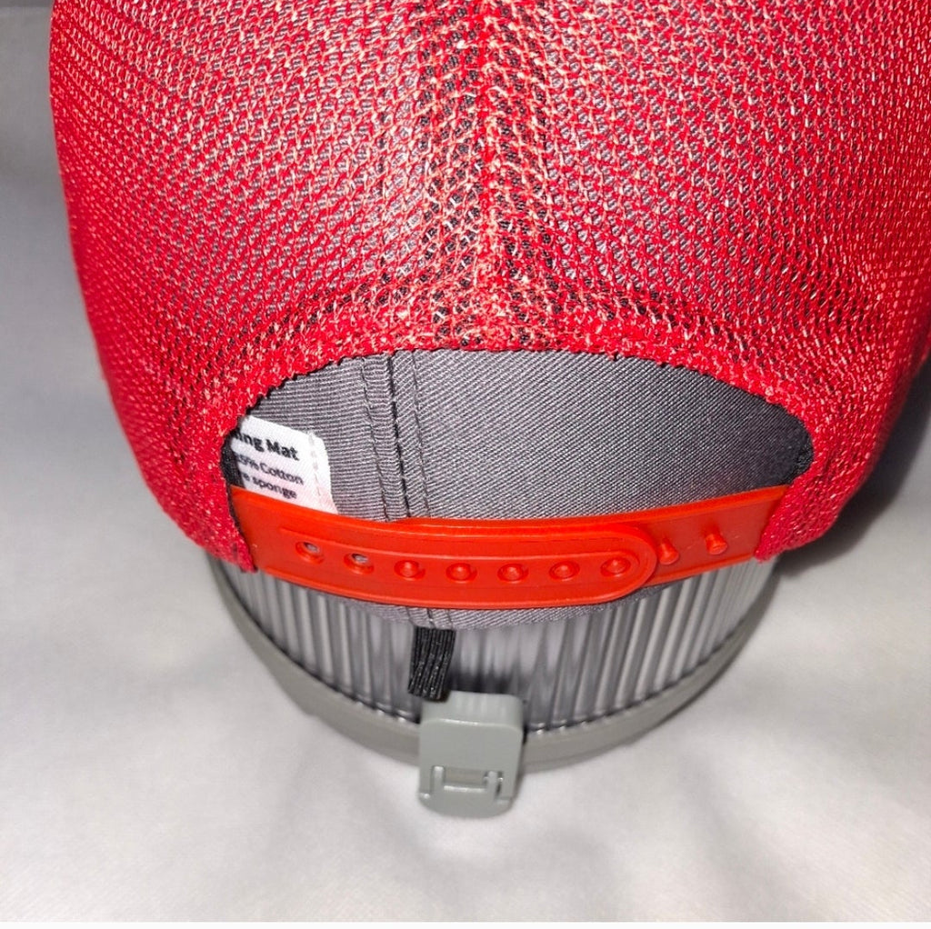 Trucker Hat Red Lucky MAMA Hat. Custom