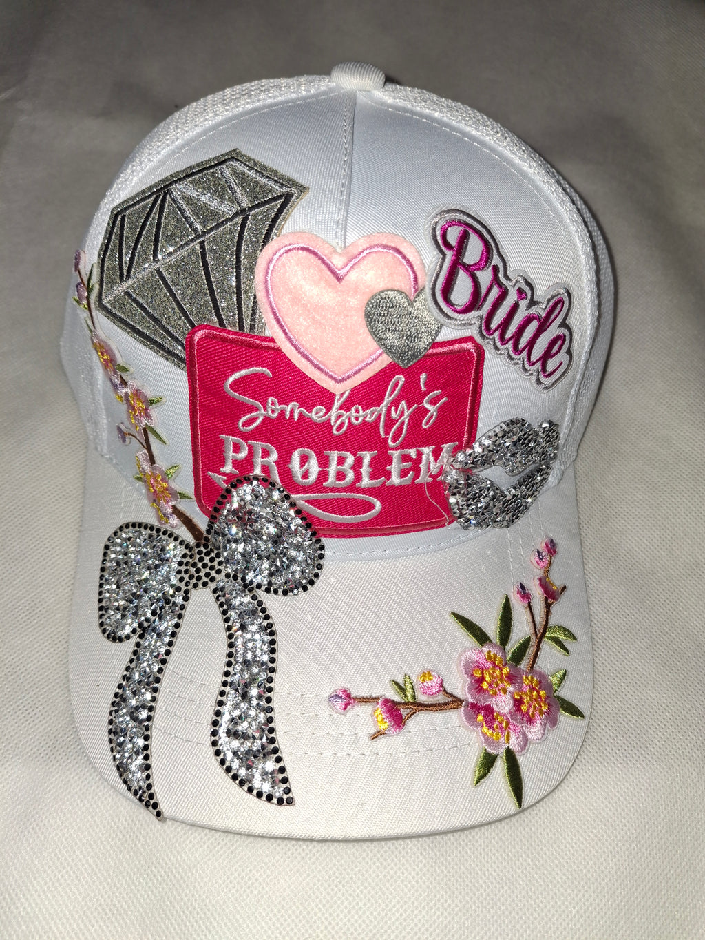 Custom Bride Theme Trucker Hat