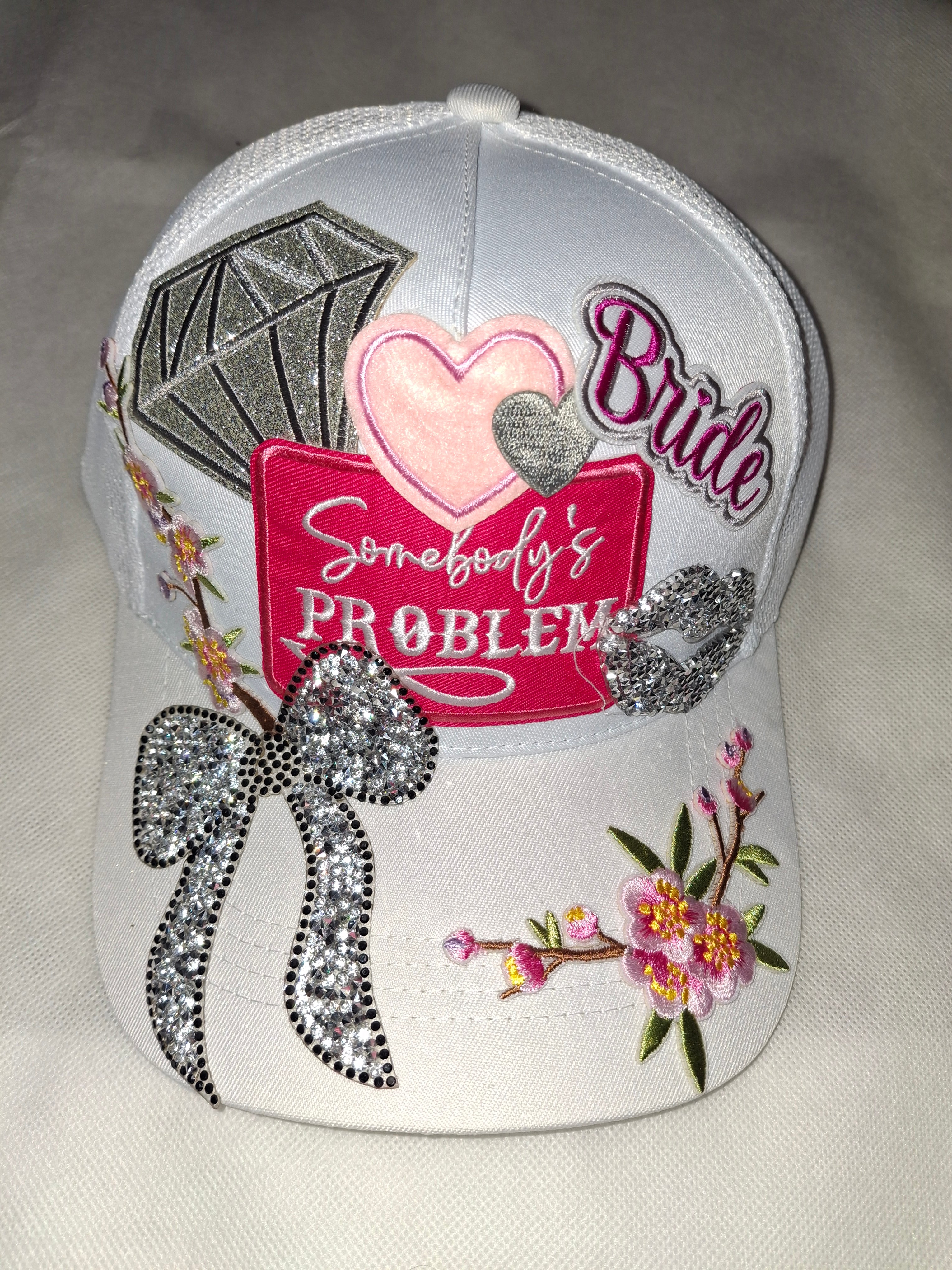 Custom Bride Theme Trucker Hat