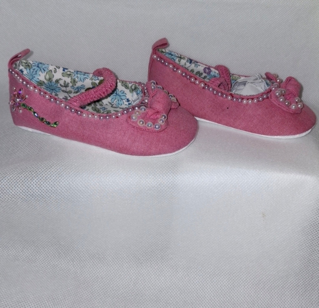 Custom Blinged Baby Shoes