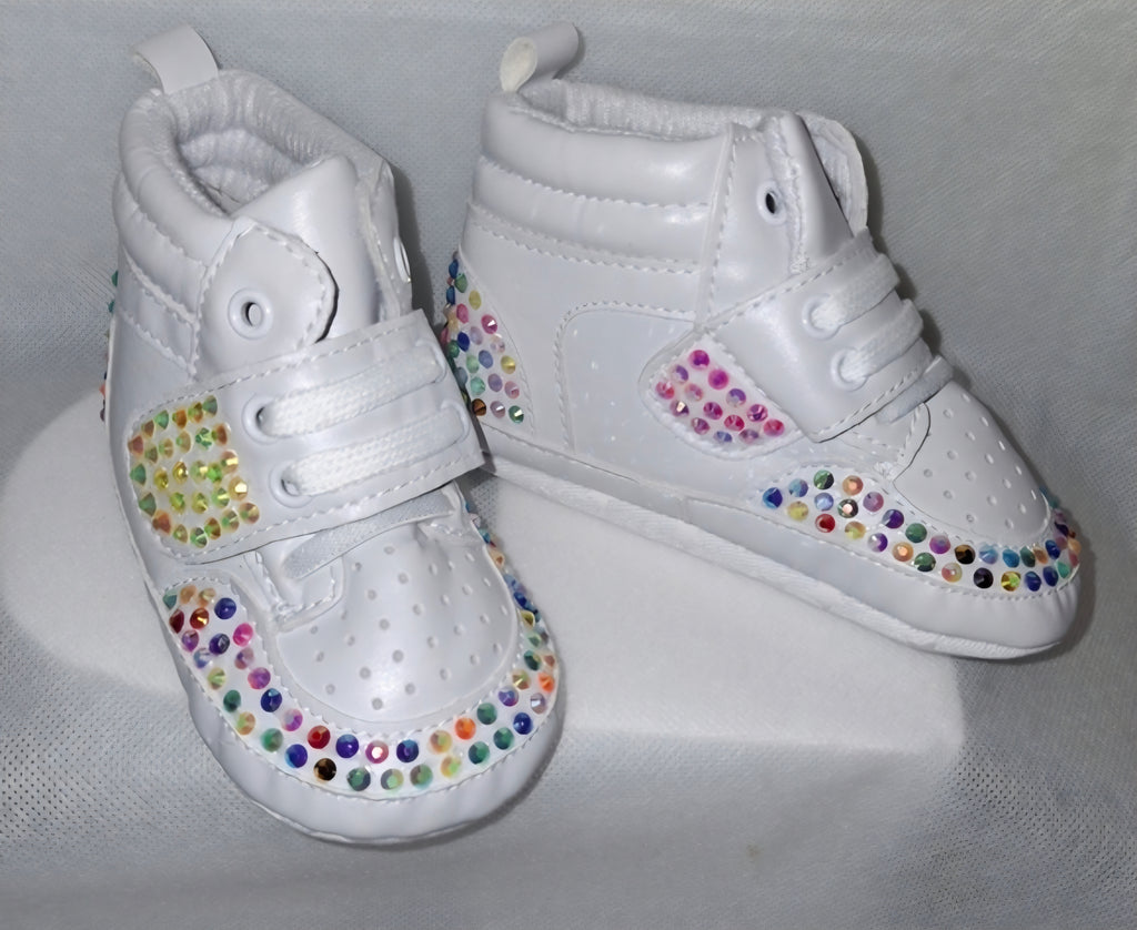 Custom Blinged Baby Shoes