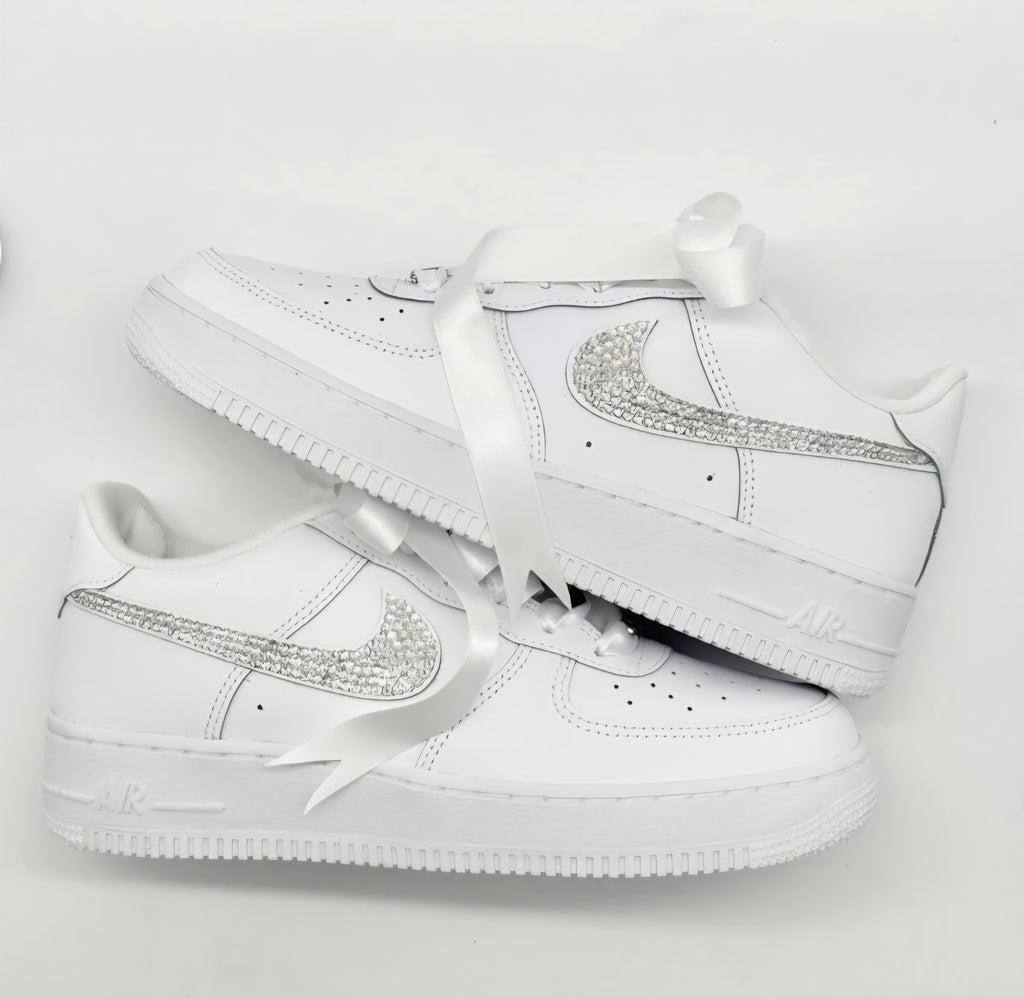 Custom Bling Air Force 1s