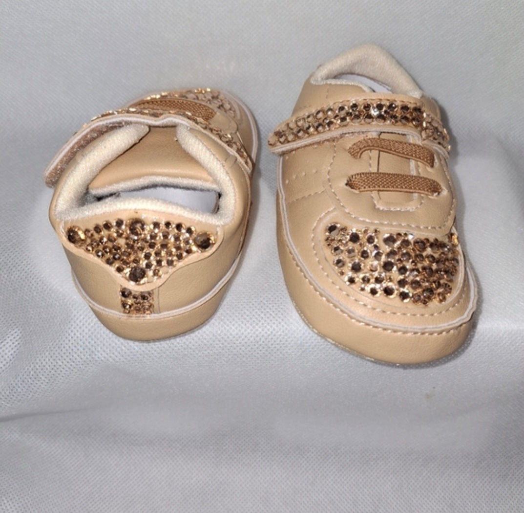 Custom Blinged Baby Shoes