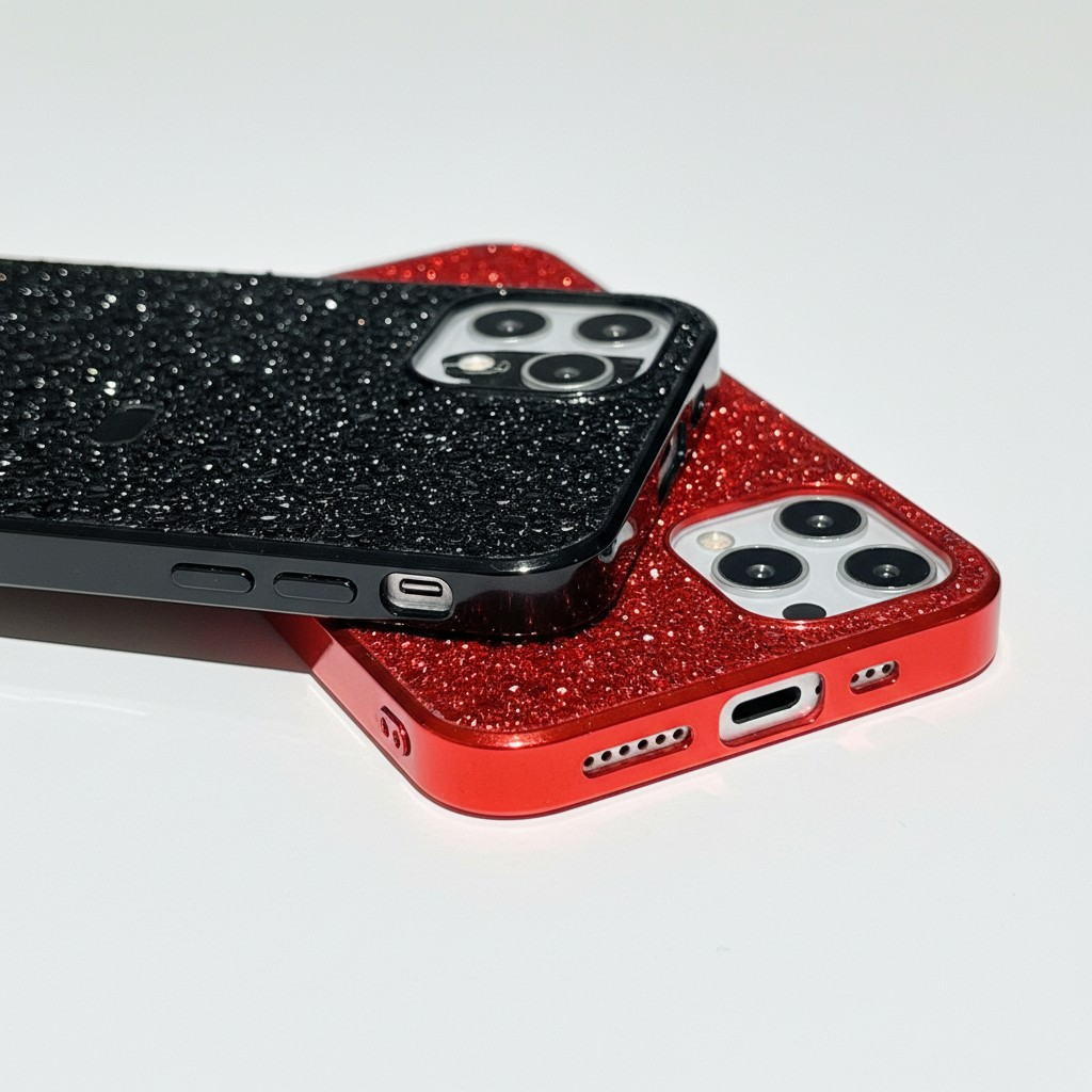 iPhone 17 Pro Max 16 15 Mag Safe Magnetic Bling Glitter Hard Phone Case
