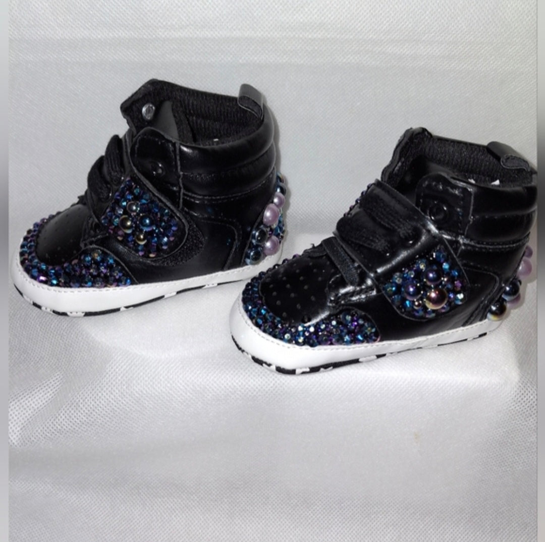 Custom Blinged Baby Shoes