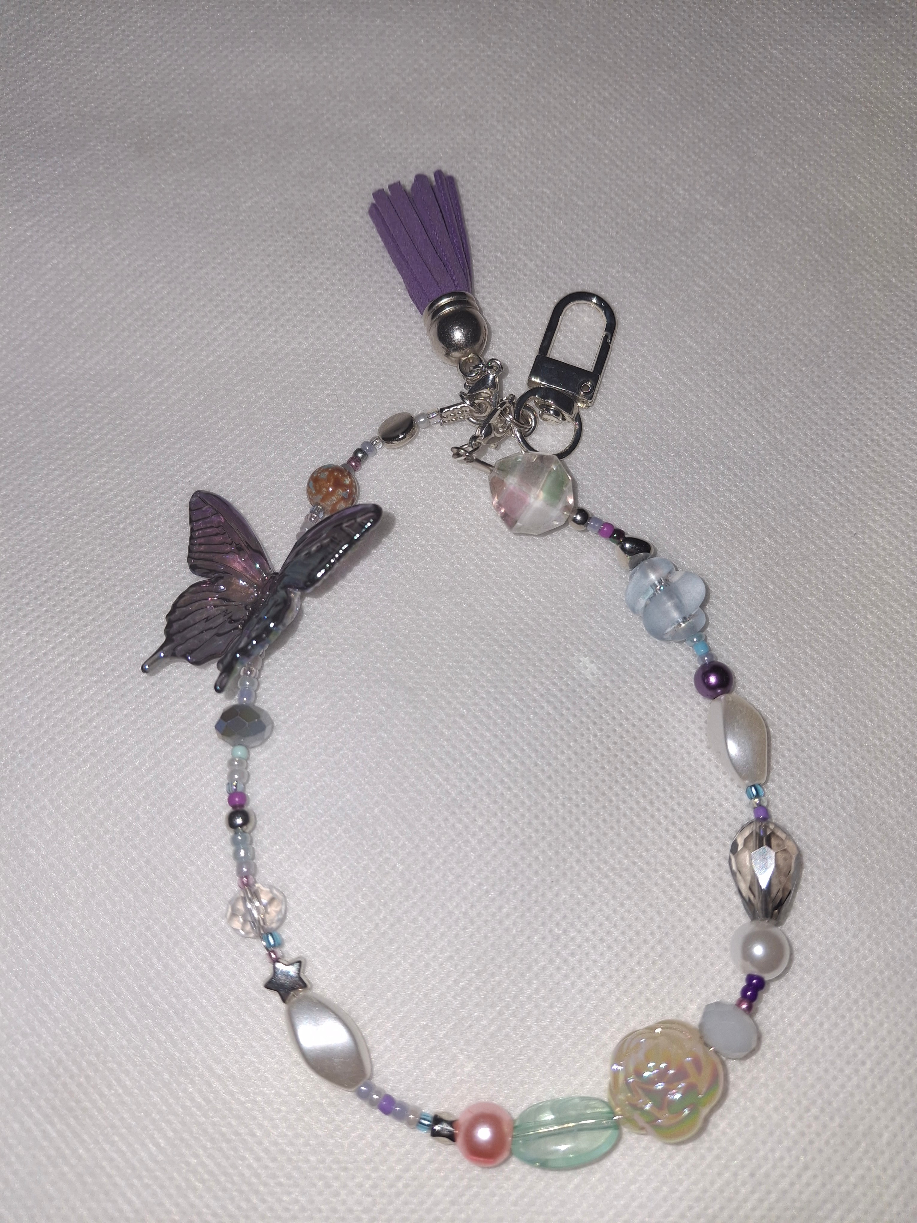 Beaded Phone Wrist Strap Phone Chain