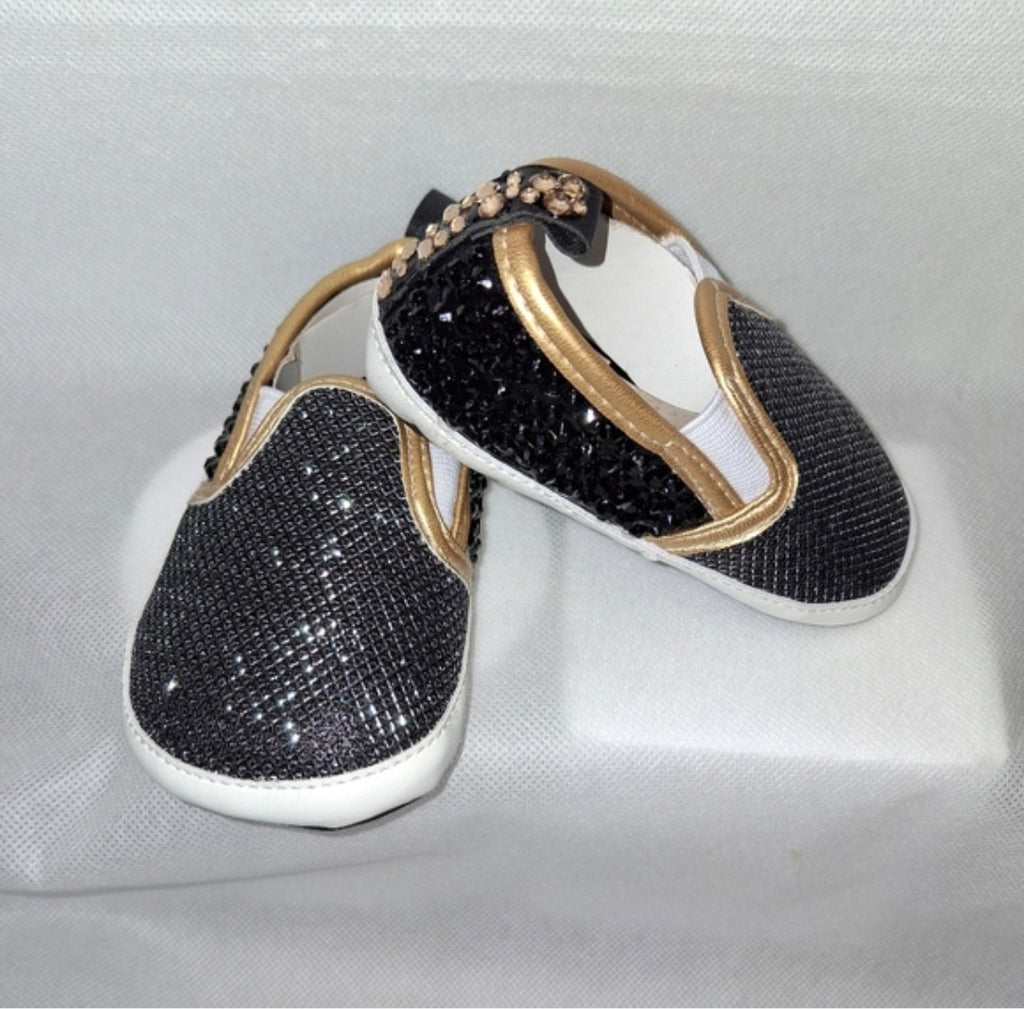 Custom Blinged Baby Shoes