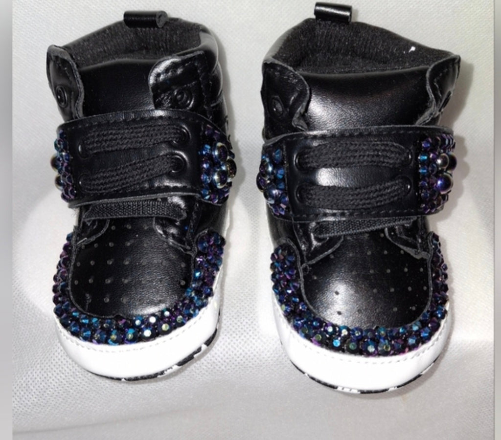 Custom Blinged Baby Shoes