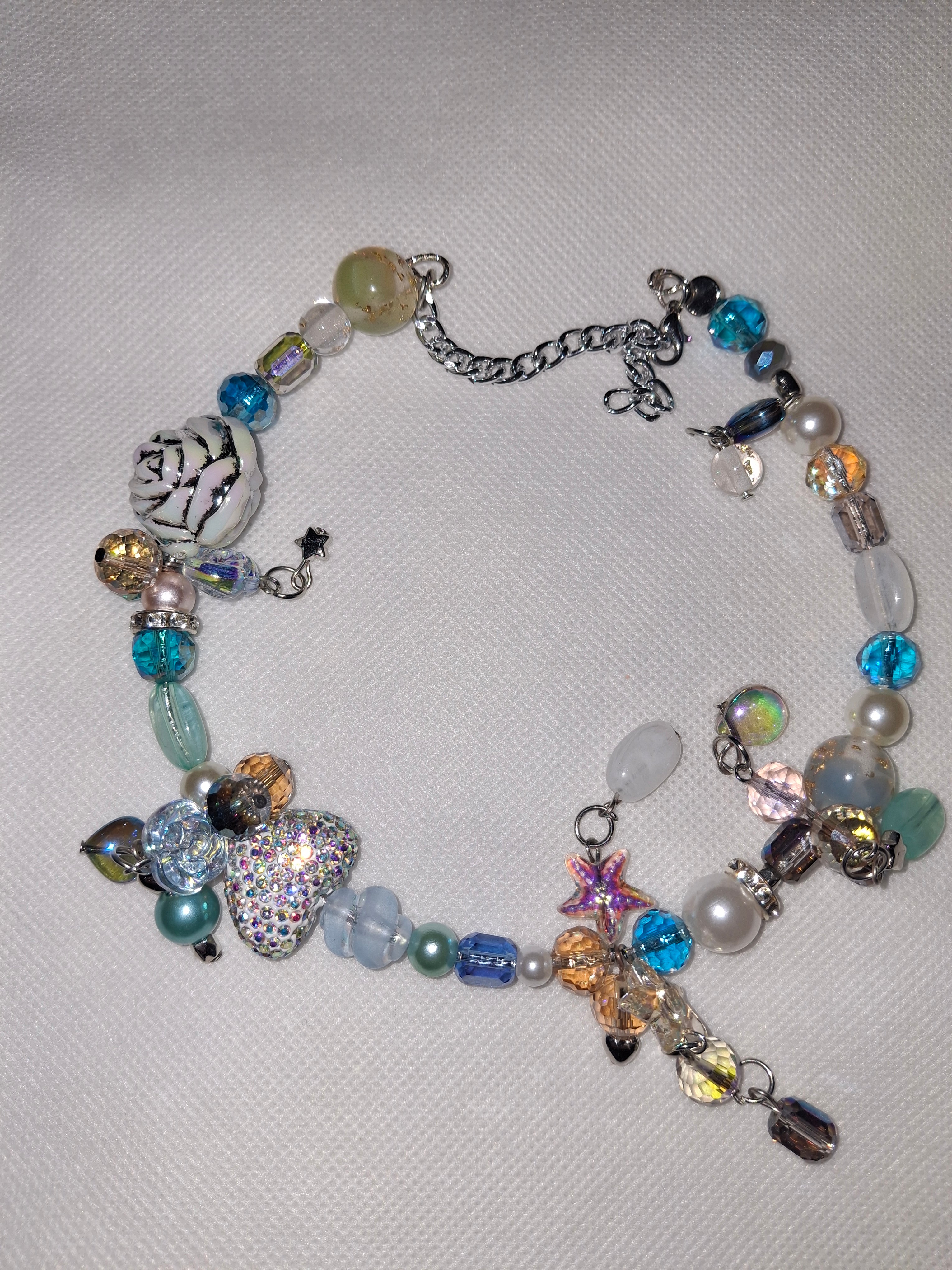 Handmade Beaded Car Charm- Rearview Mirror Accessory