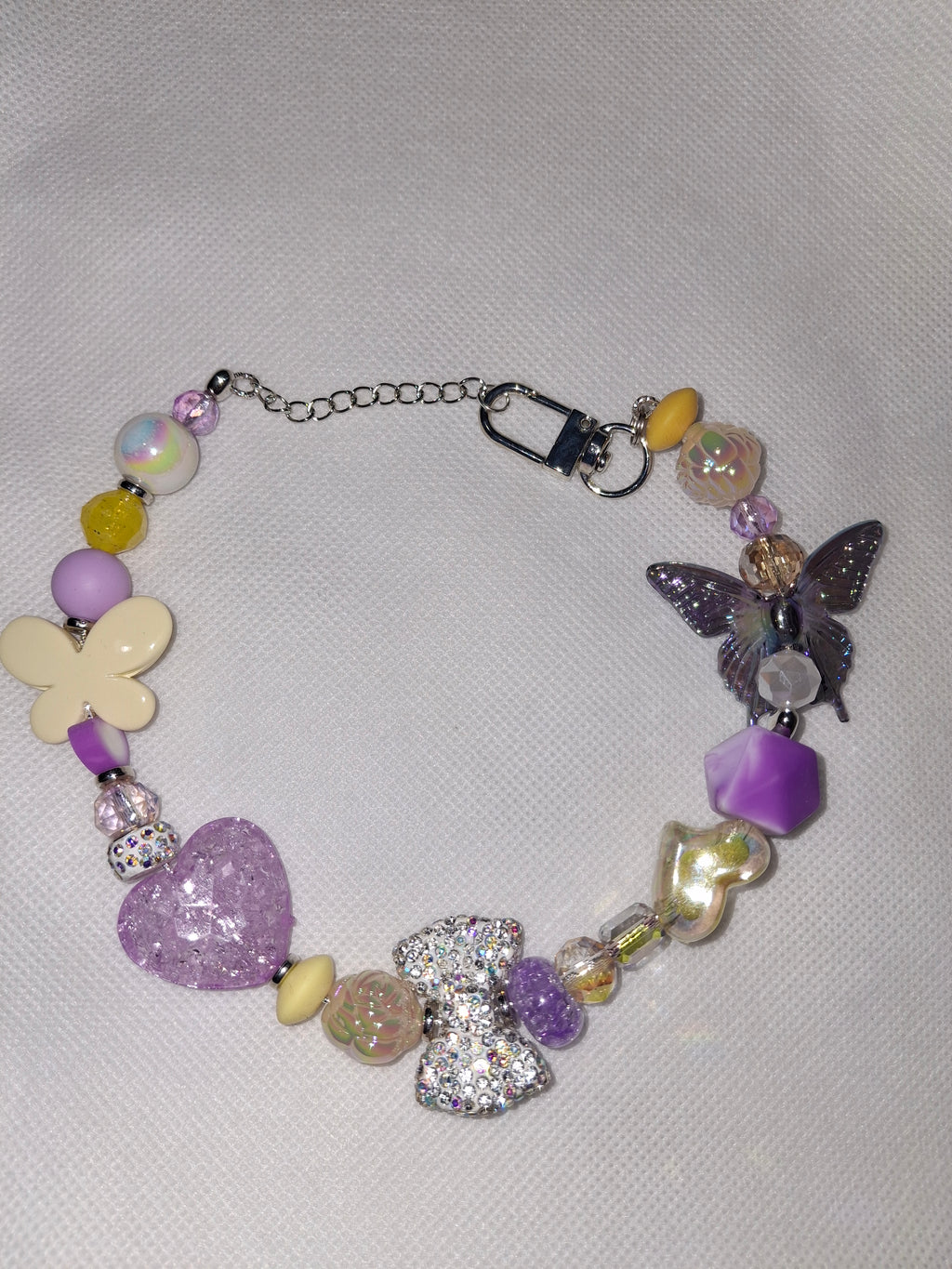 Handmade Beaded Car Charm- Rearview Mirror Accessory