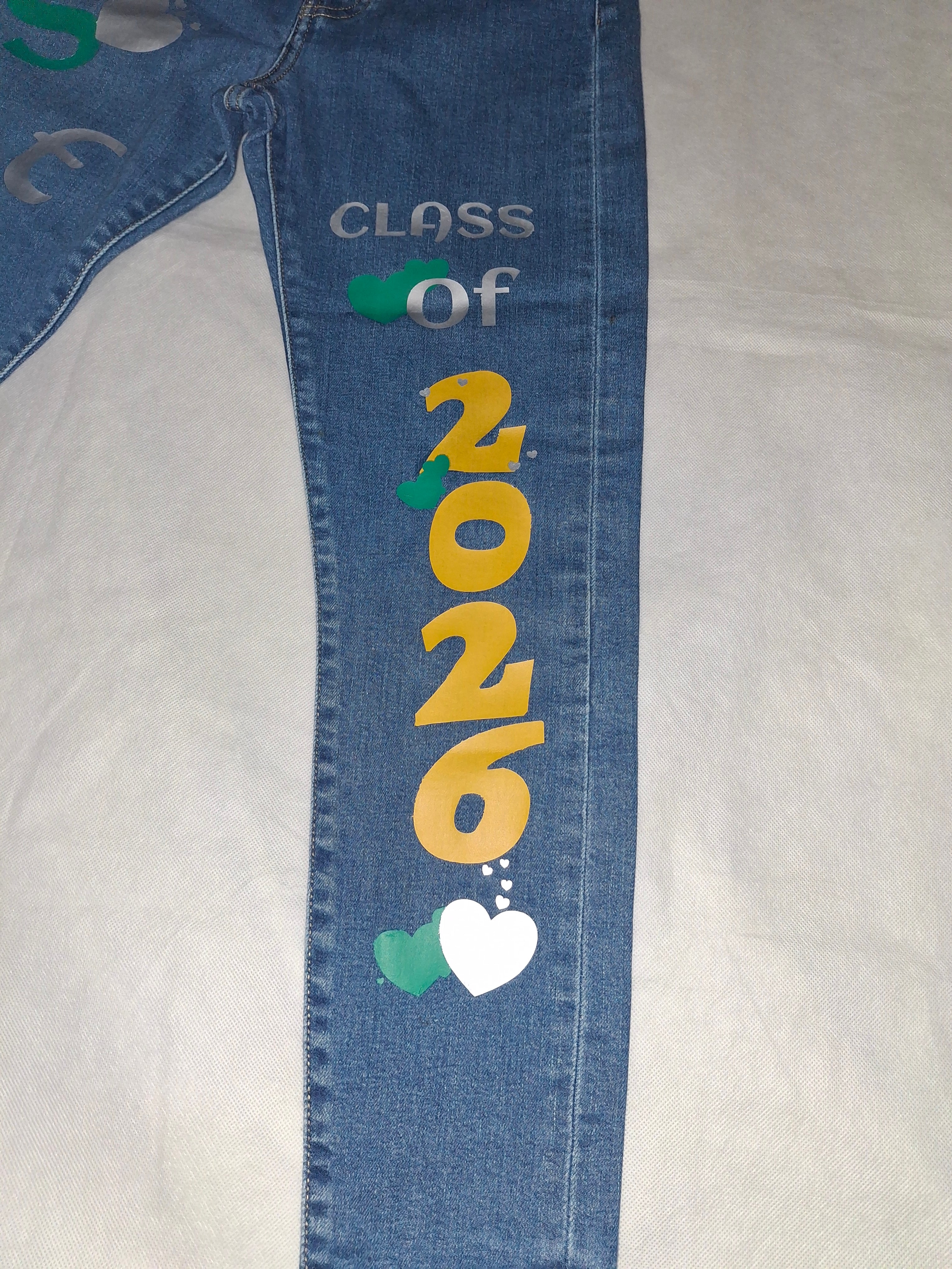 Handpainted Custom Jeans