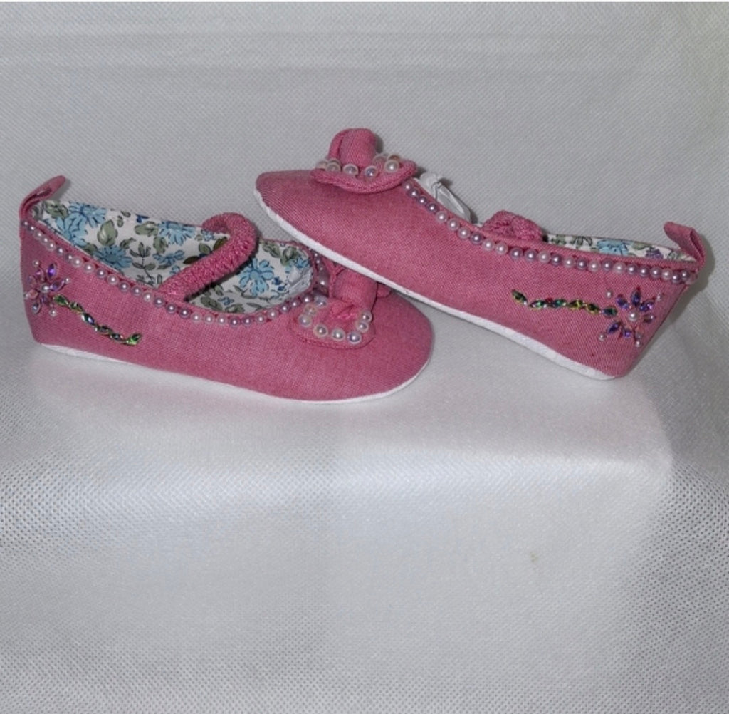 Custom Blinged Baby Shoes
