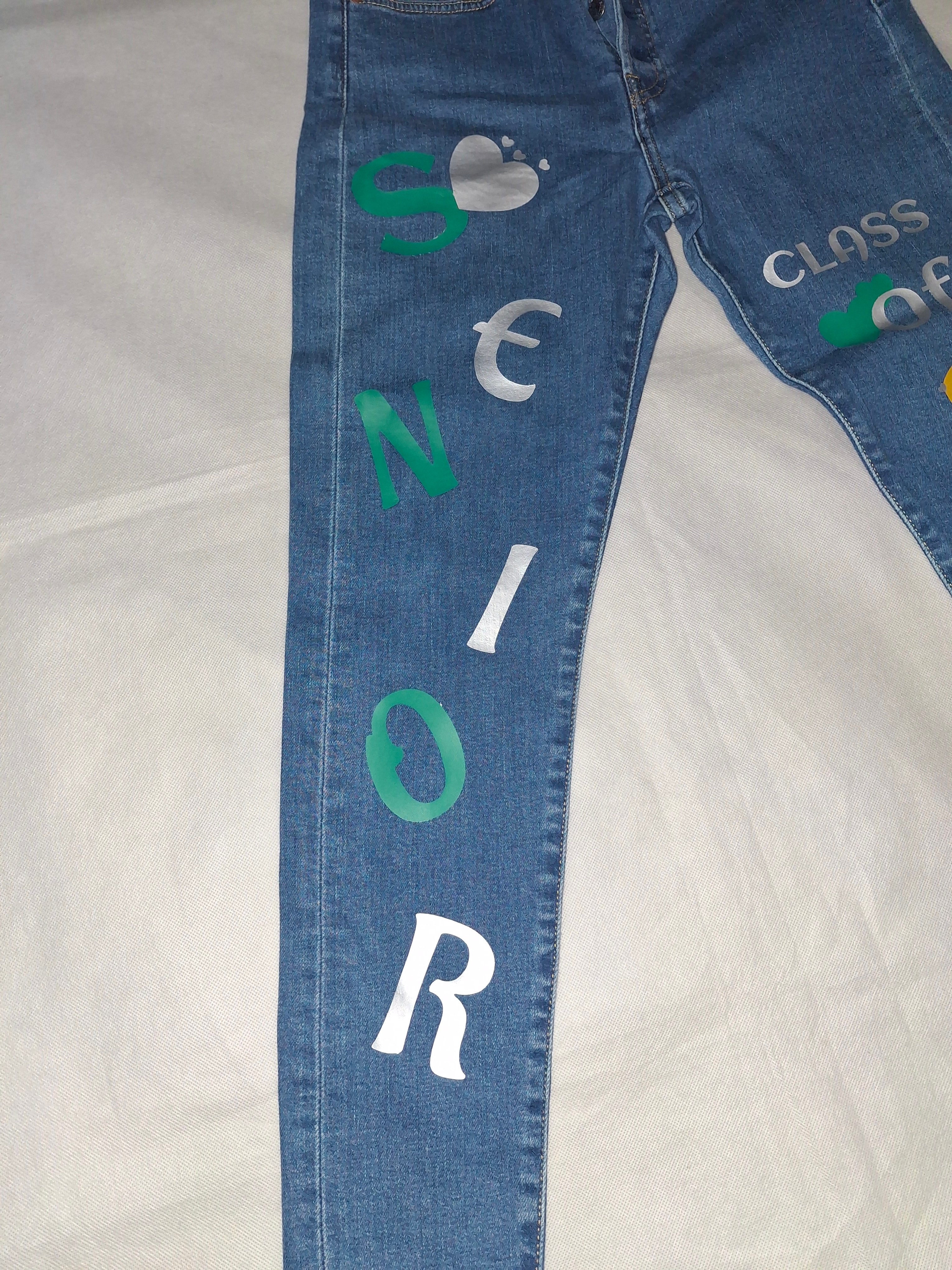 Handpainted Custom Jeans