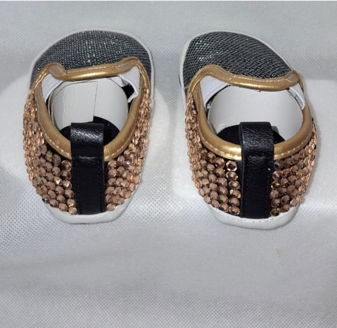 Custom Blinged Baby Shoes