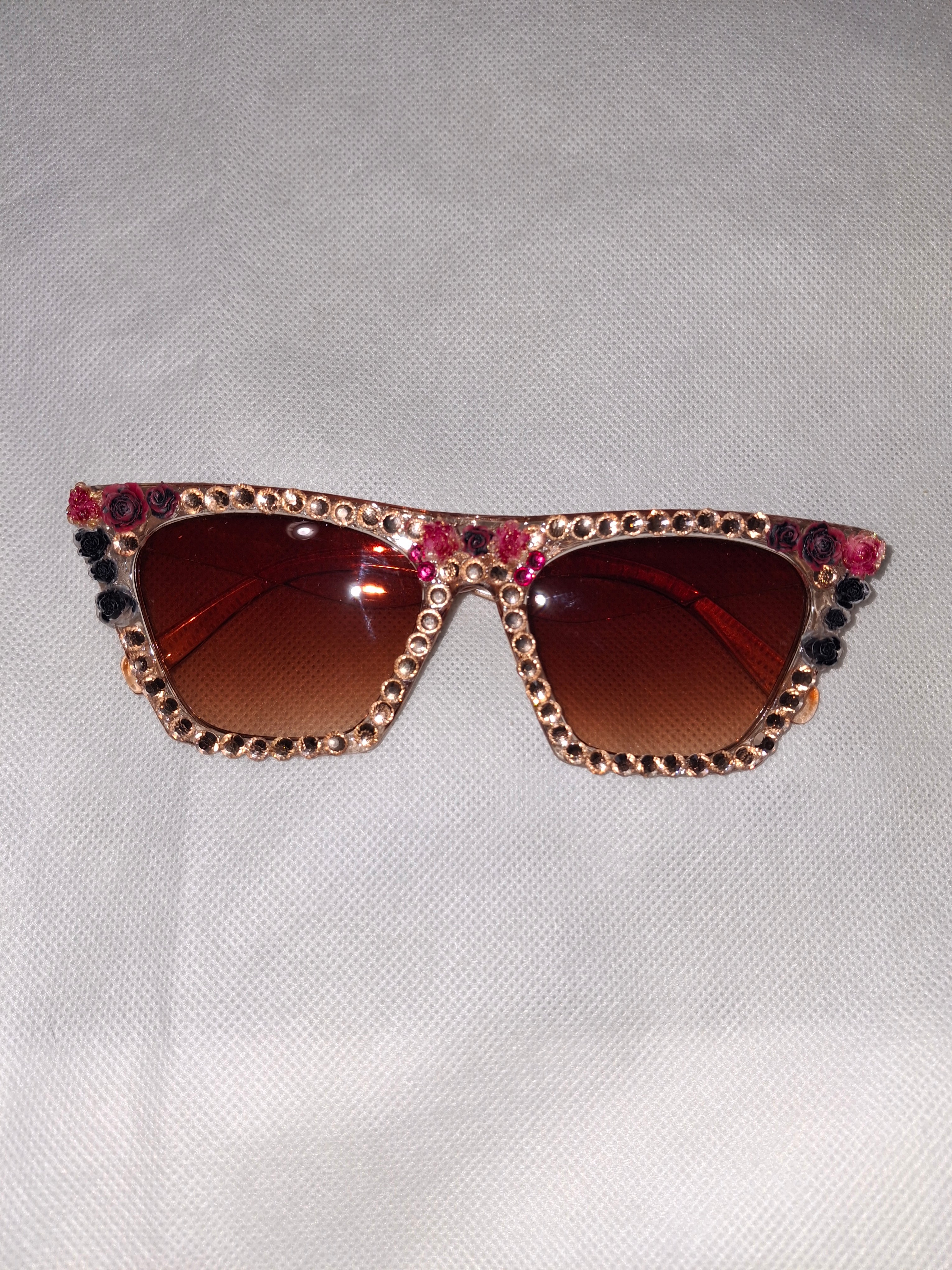 Women's Fashion Bling Sunglasses Lunxury