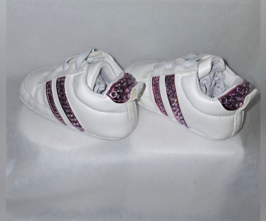 Custom Blinged Baby Shoes