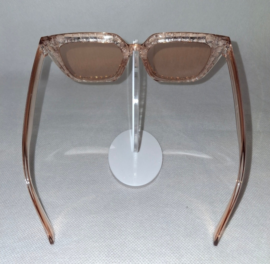 Chic Oversized Rhinestones Square Frame Sunglasses