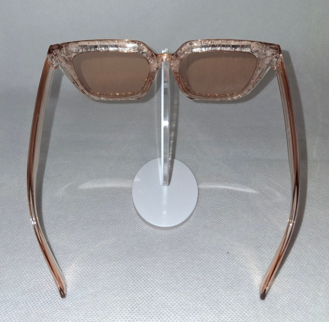 Chic Oversized Rhinestones Square Frame Sunglasses