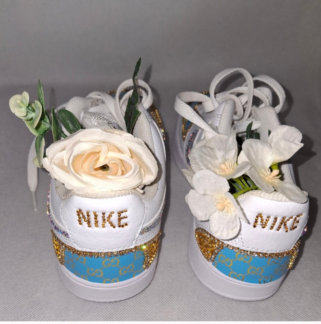 Custom Bling Air Force 1s