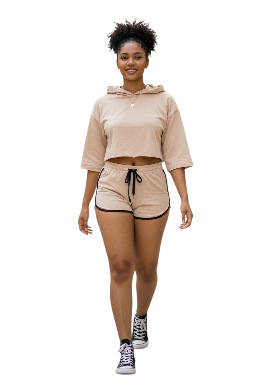 Jersey Track Short Set – Ultra-Soft & Versatile